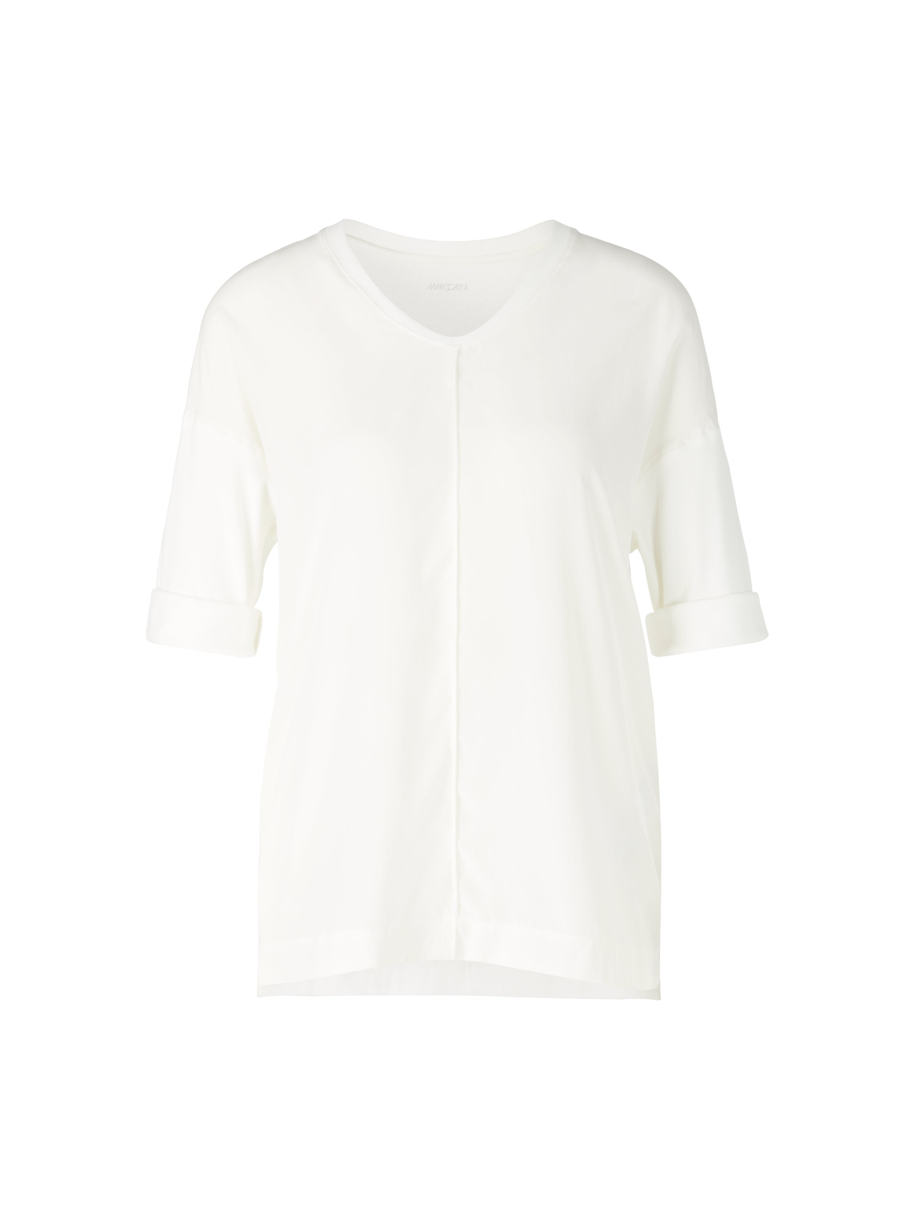 Marc Cain Blusenshirt aus Material-Mix