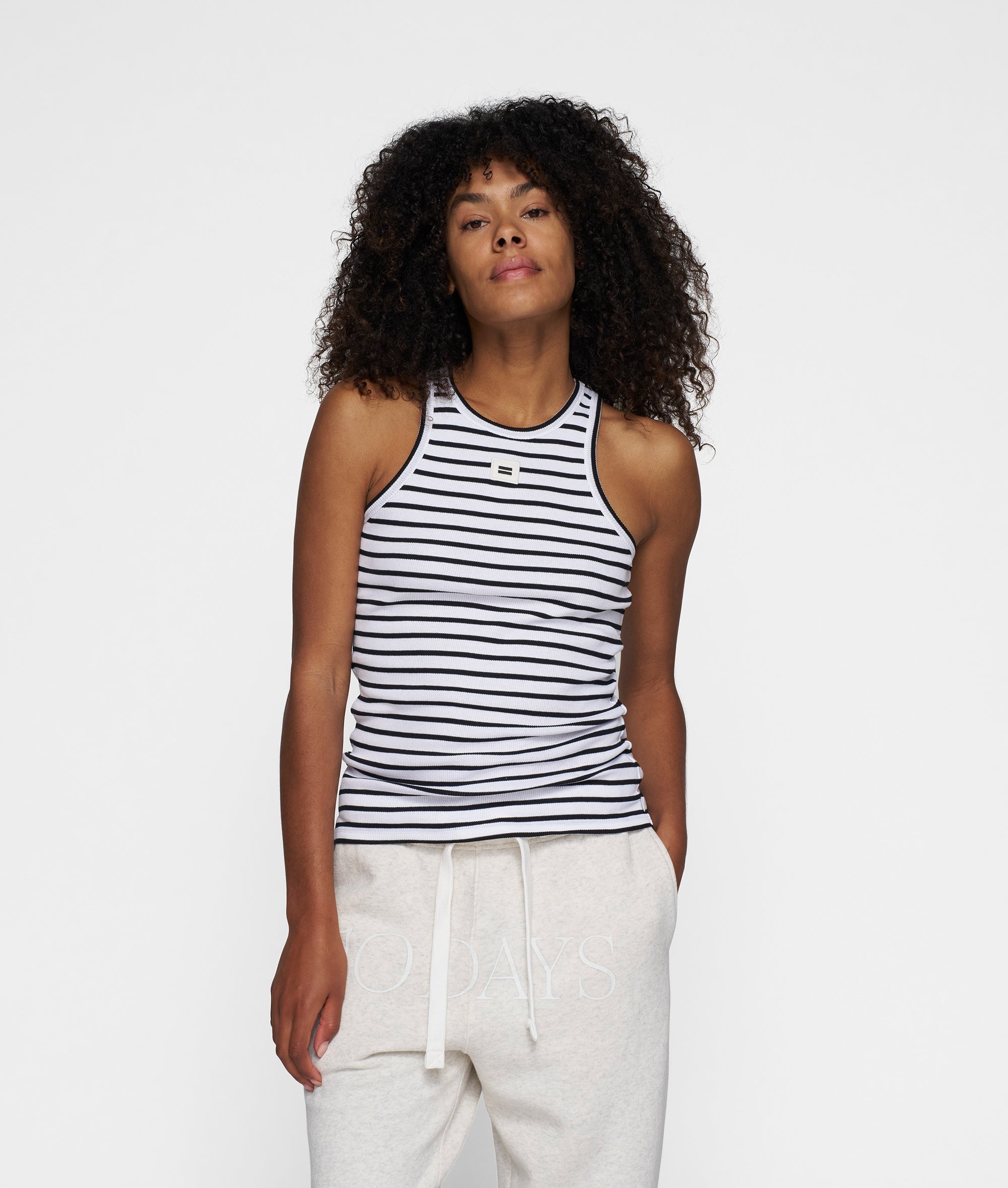10Days Top THE TANK TOP STRIPES