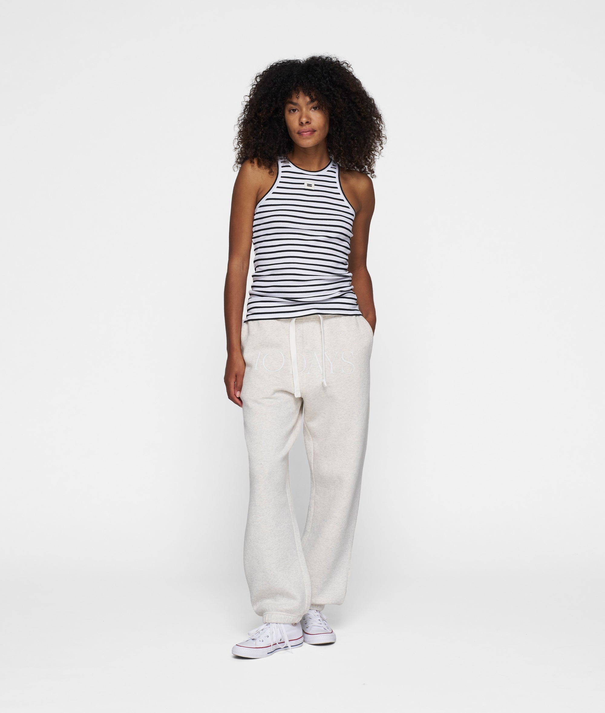 10Days Top THE TANK TOP STRIPES