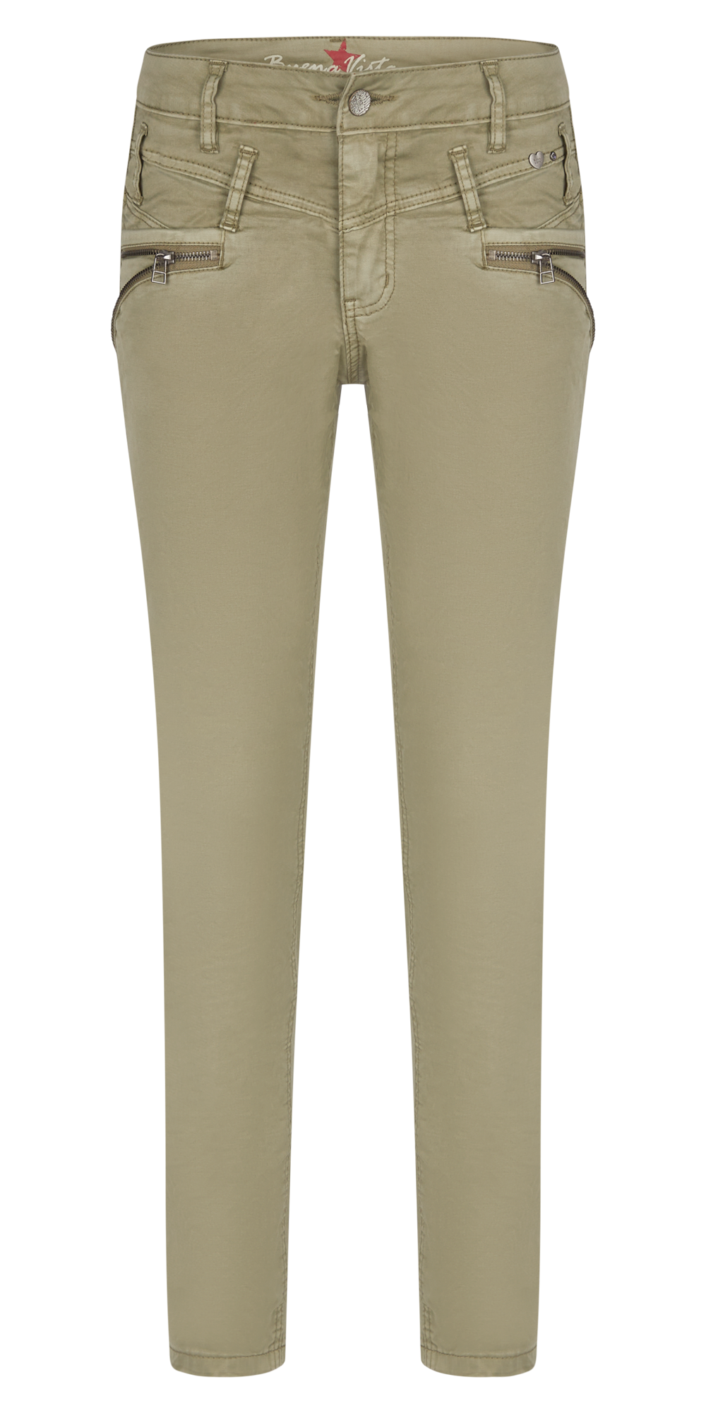 Florida-Z cropped stretch twill