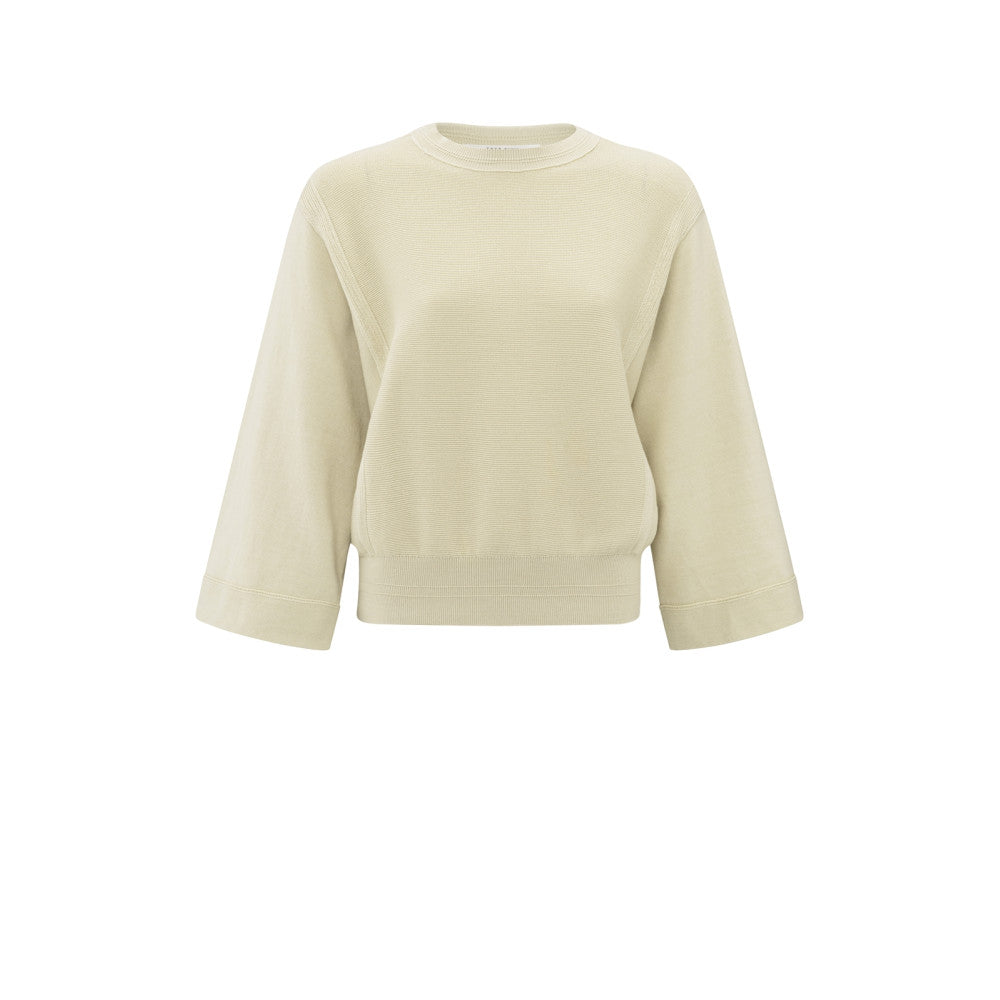 Mixed textures sweater