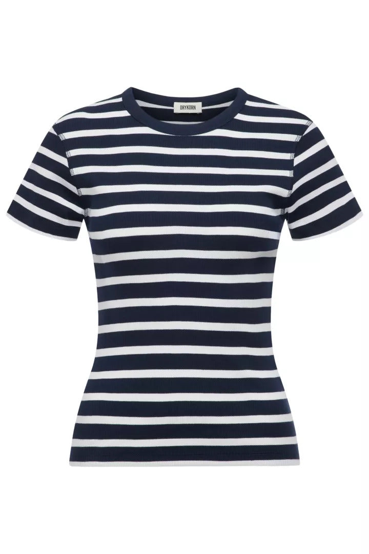 Drykorn Gestreiftes T-Shirt KOALE 10
