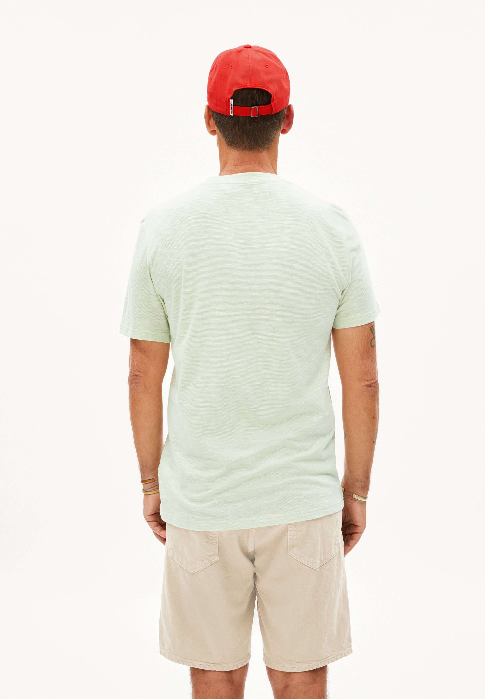 Armedangels T-Shirt JAAMES STRUCTURE aus Bio-Baumwolle