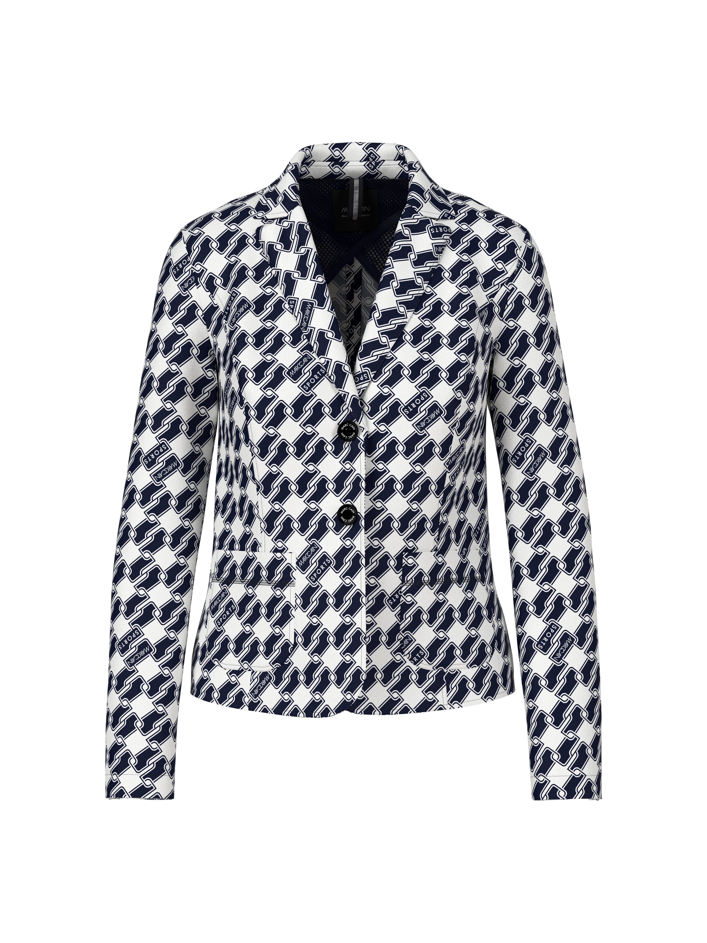 Bedruckter Blazer