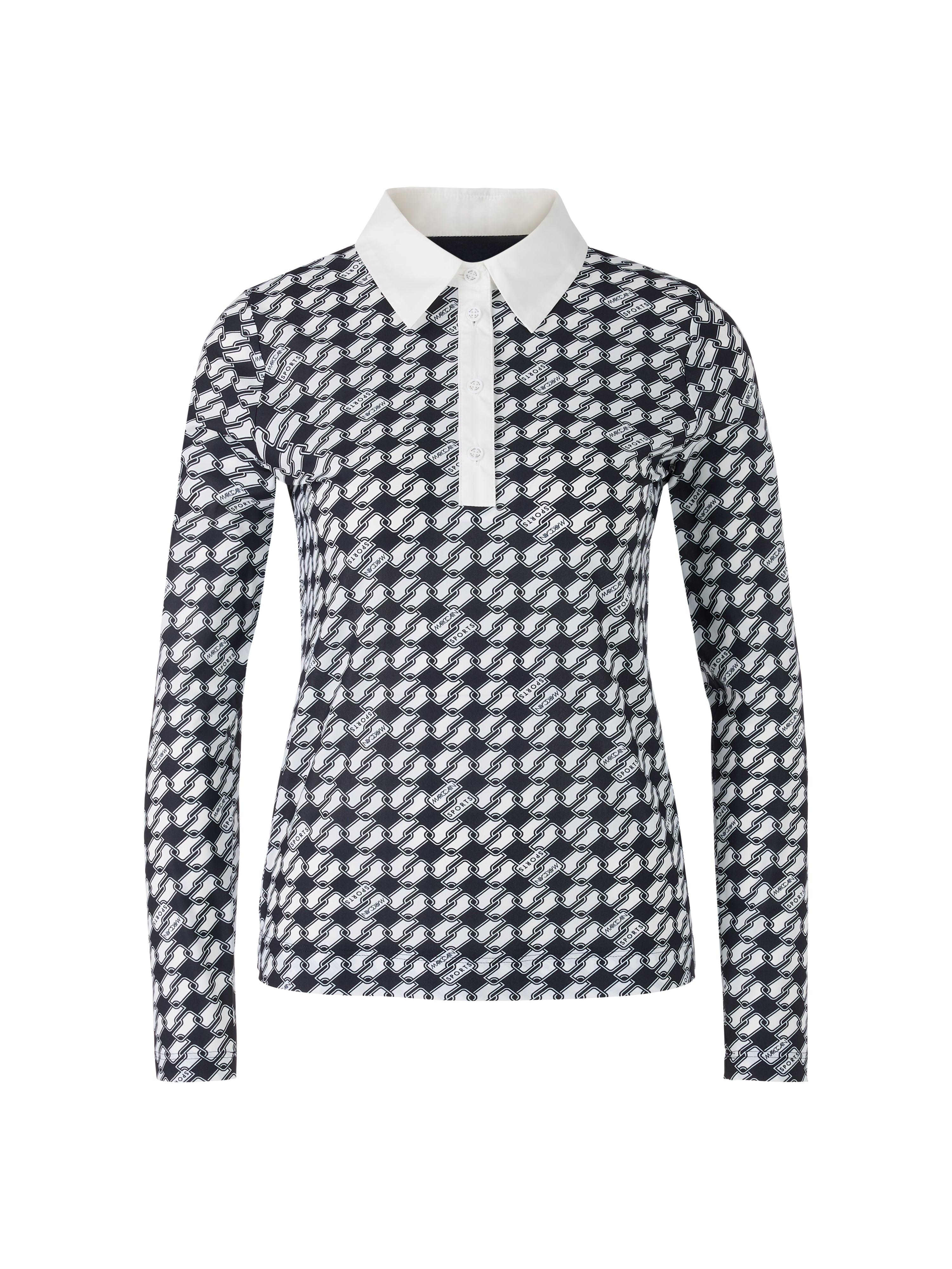 Poloshirt mit Knopfleiste
