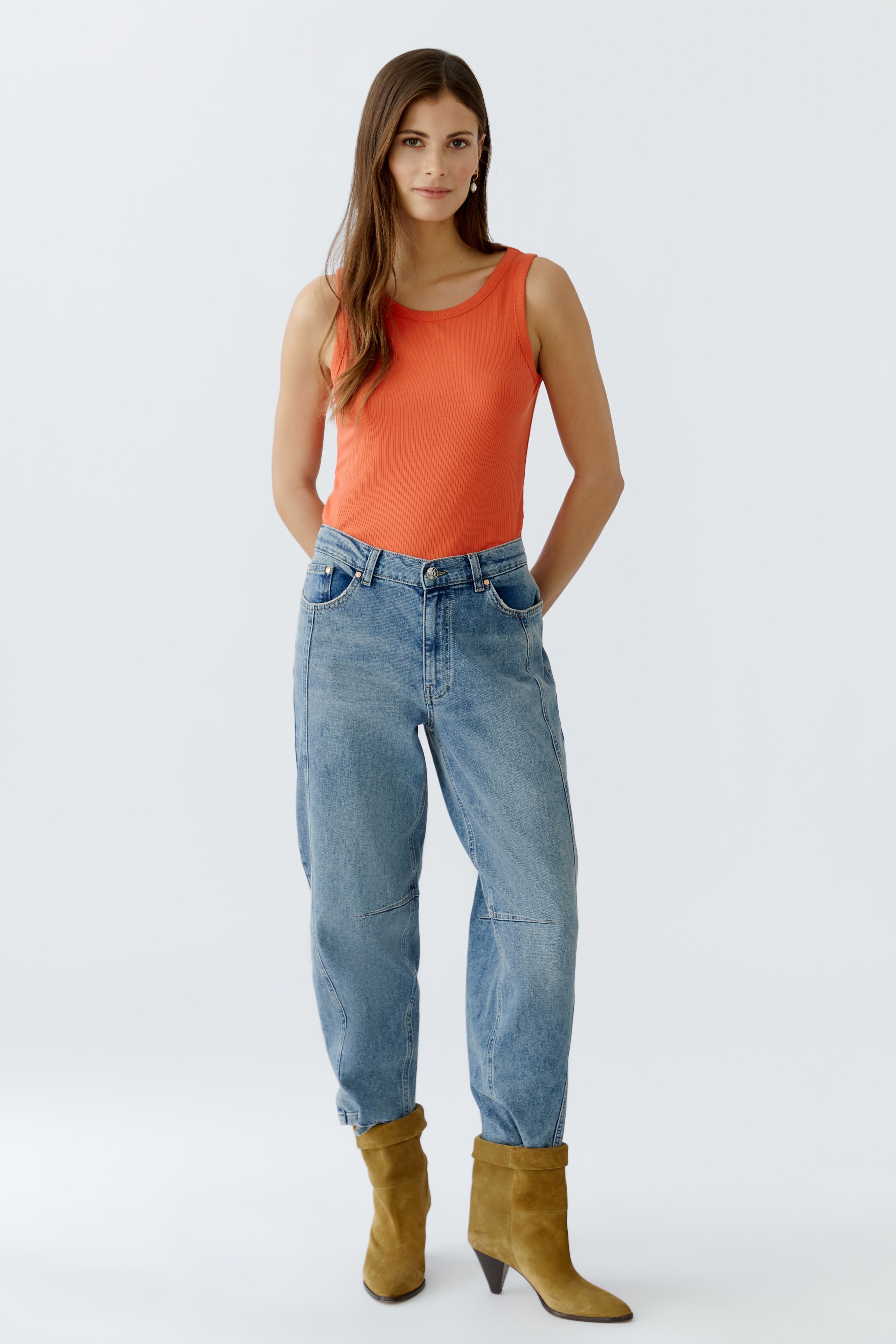 FILIZ Top elastische Viskoserippe