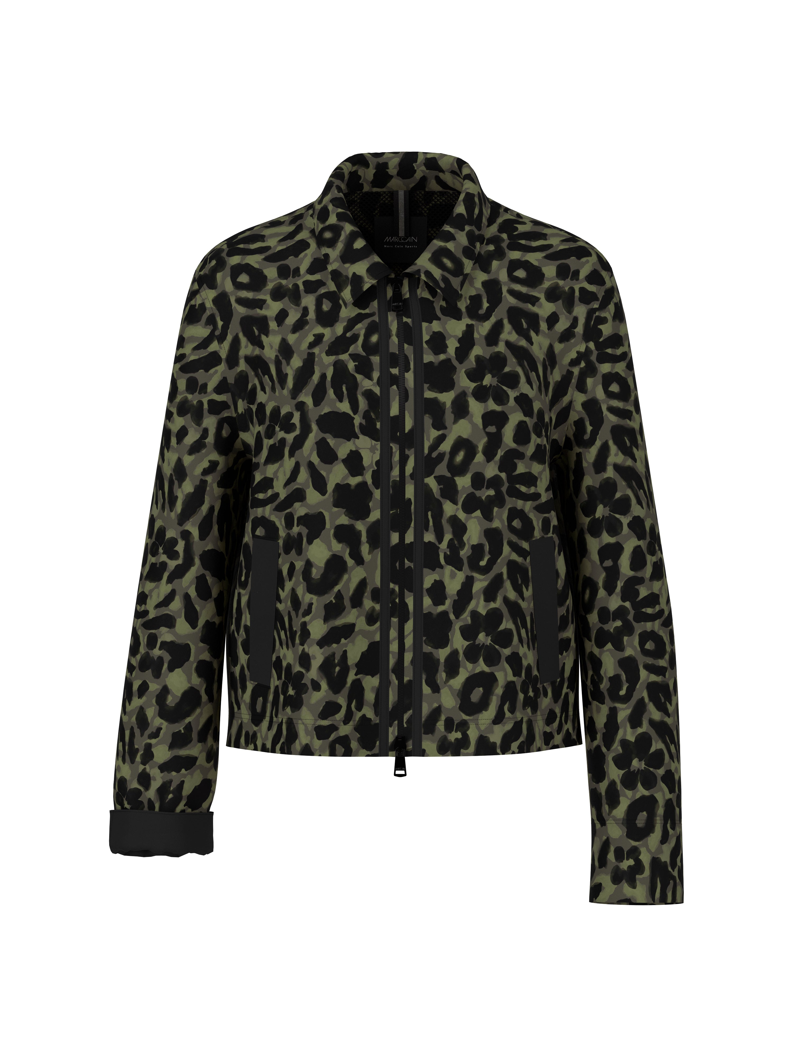 Jacke aus Stretch-Stoff