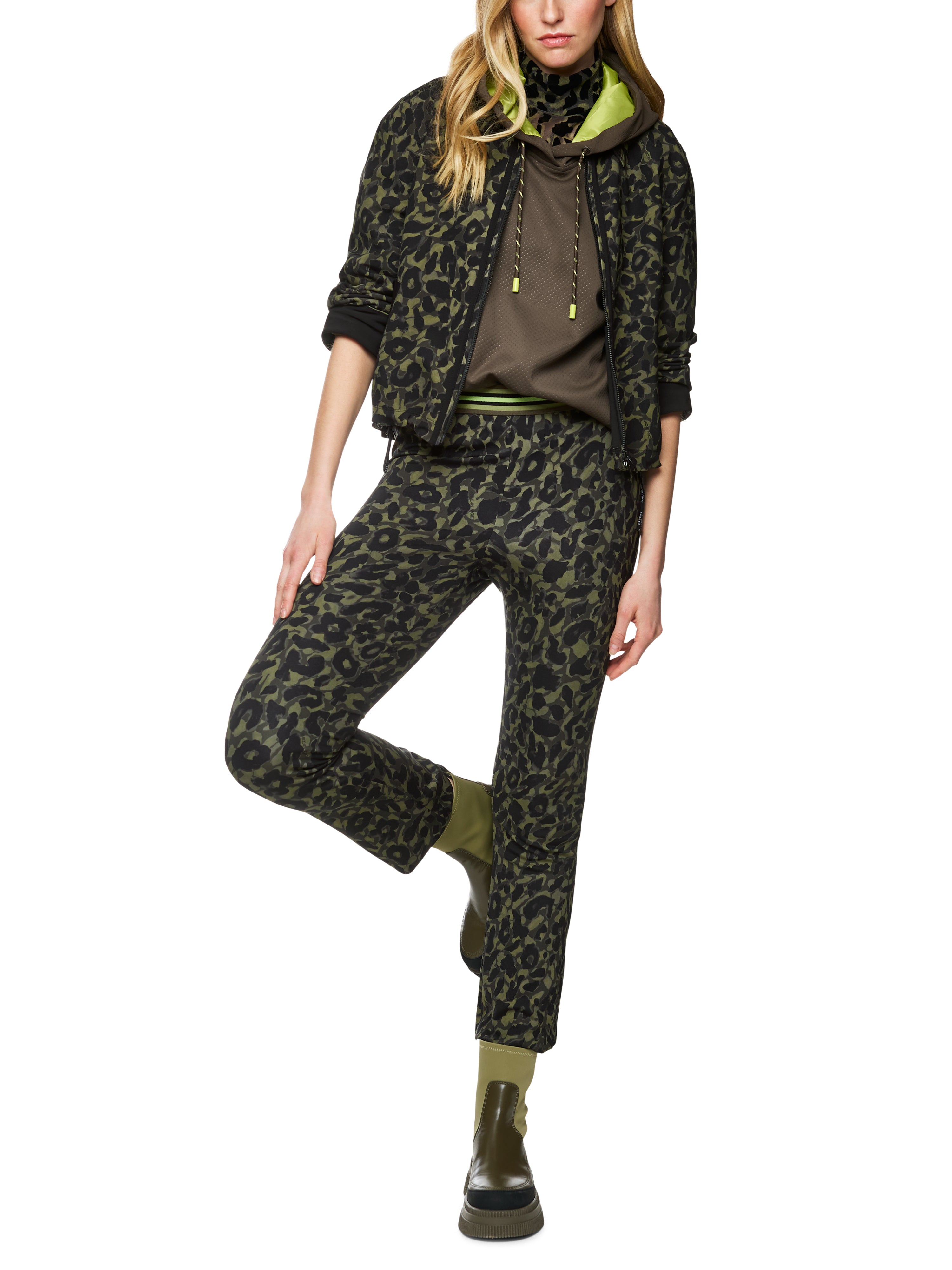 Jacke aus Stretch-Stoff