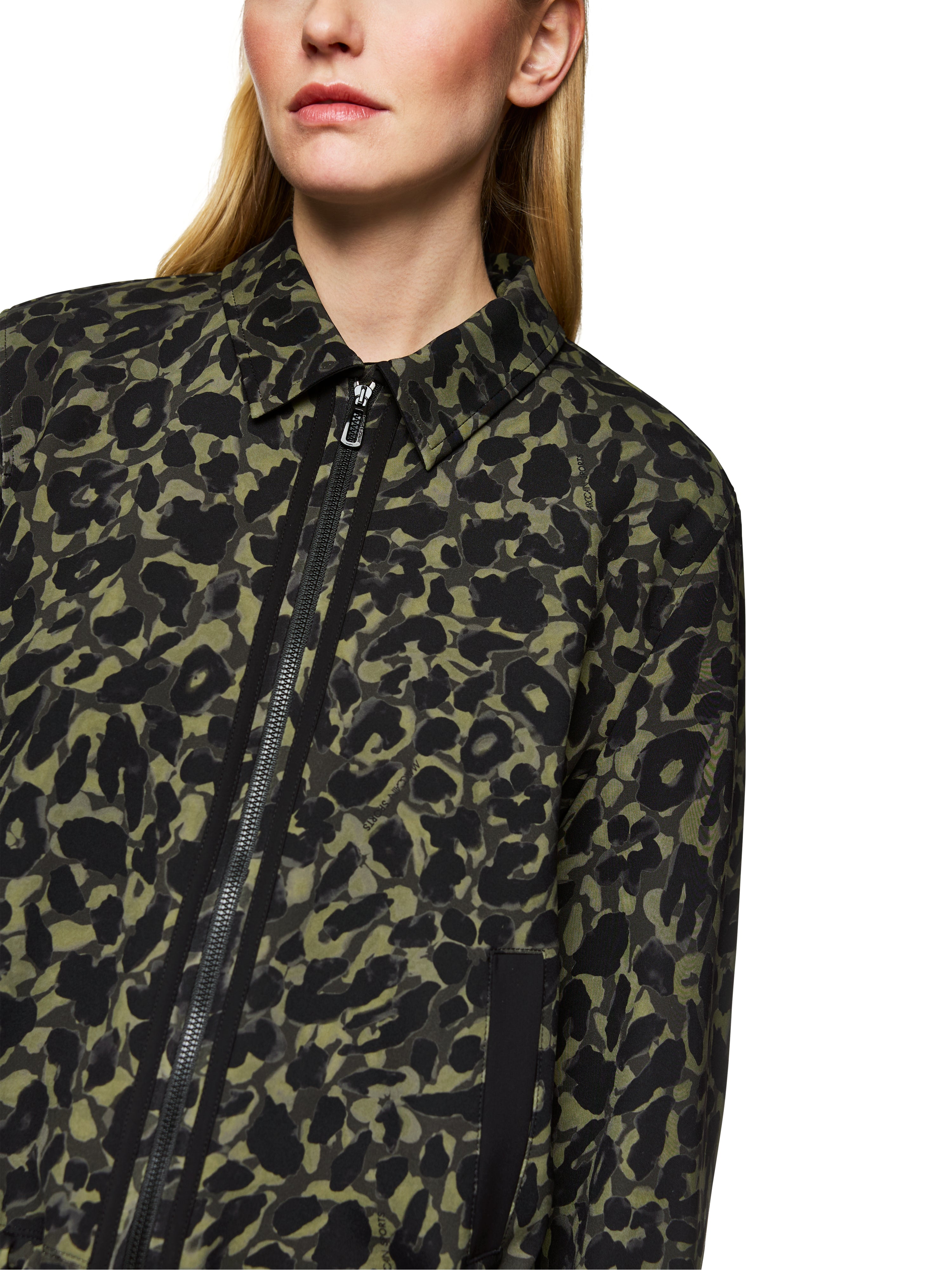 Jacke aus Stretch-Stoff
