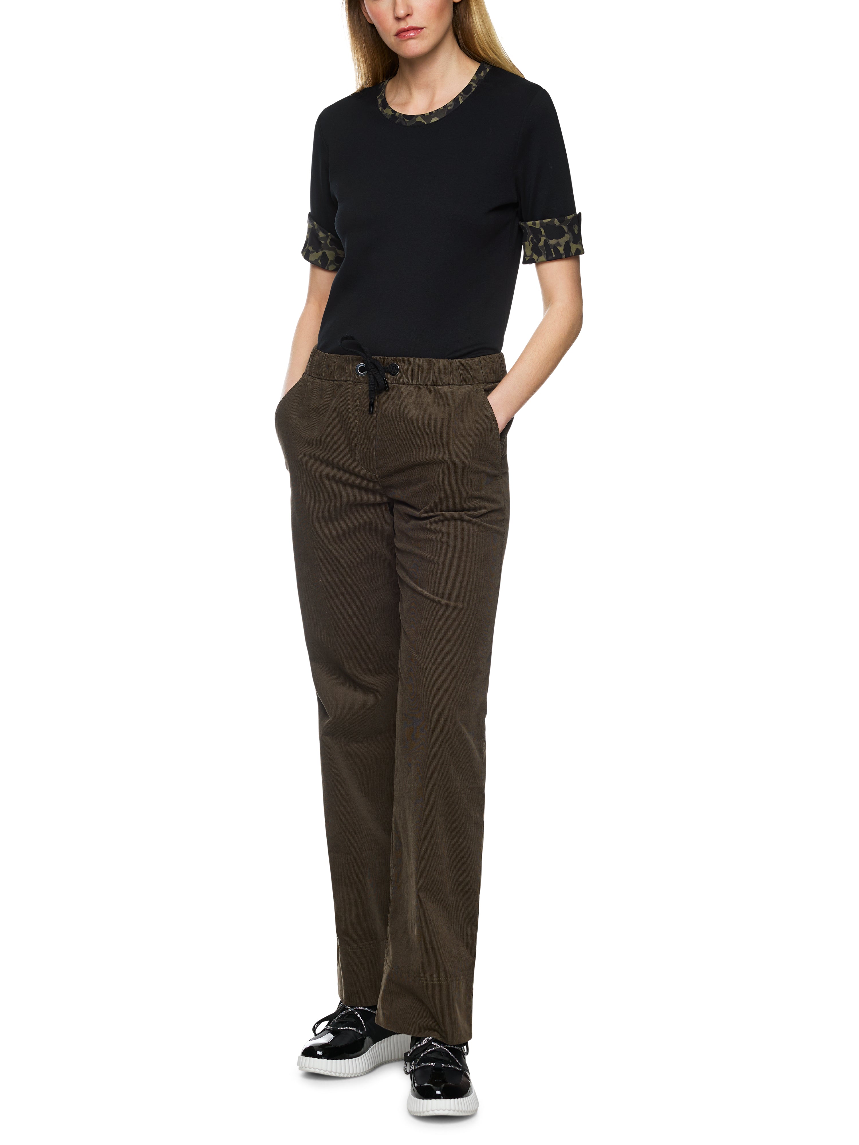 Jersey-Shirt mit Print-Details