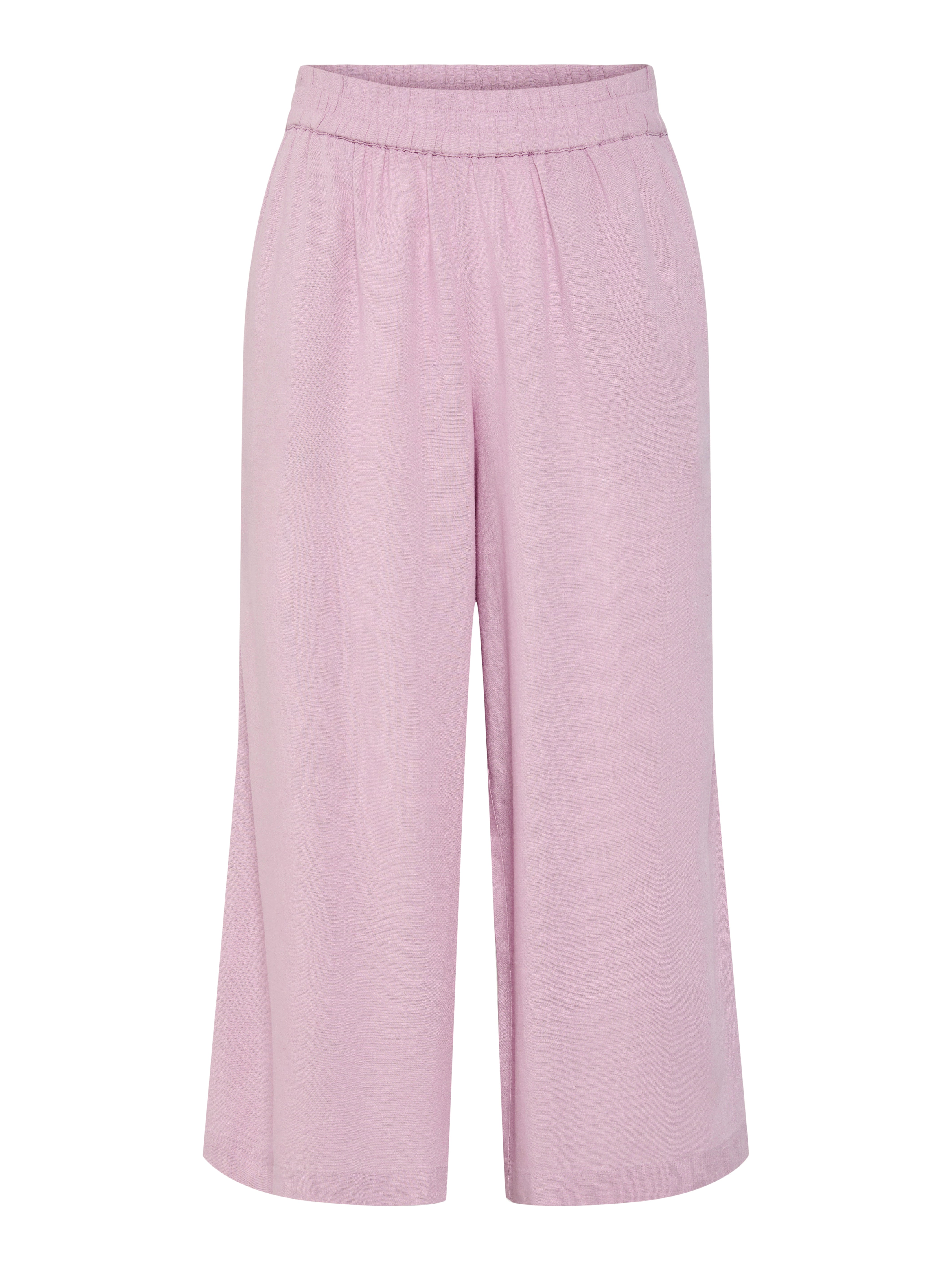 Only Culotte aus Leinengemisch
