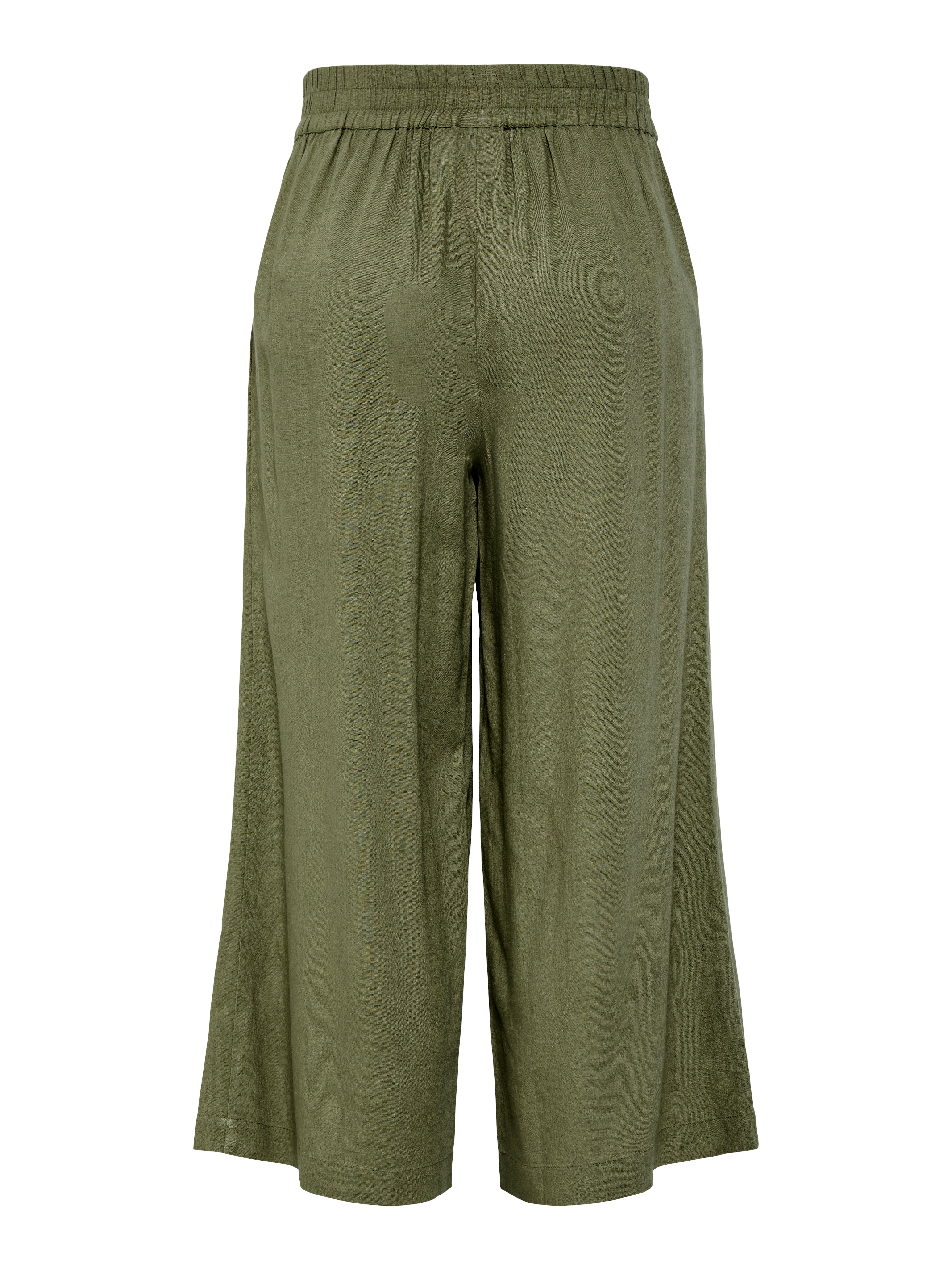 Only Culotte aus Leinengemisch