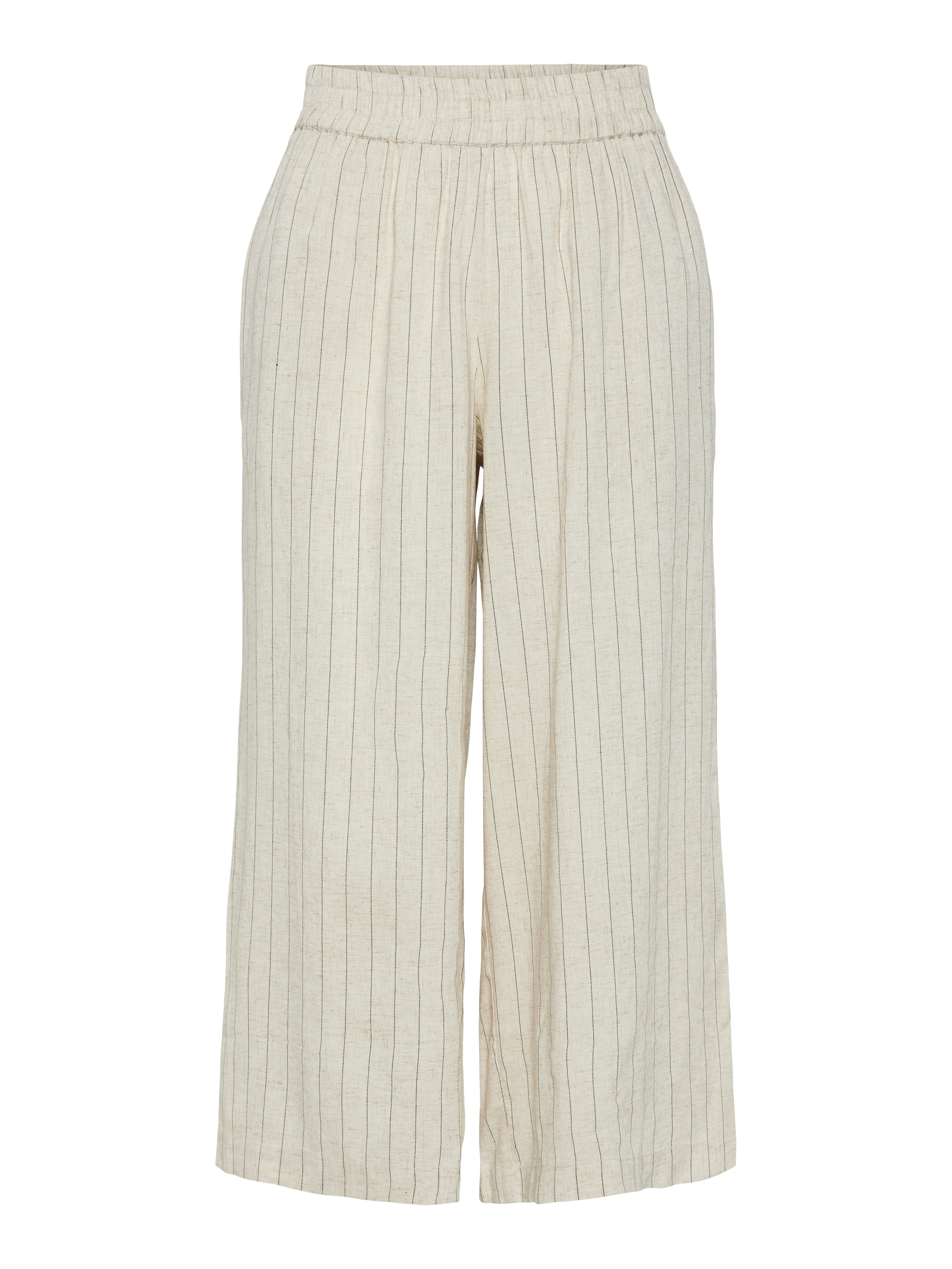 Only Culotte aus Leinengemisch