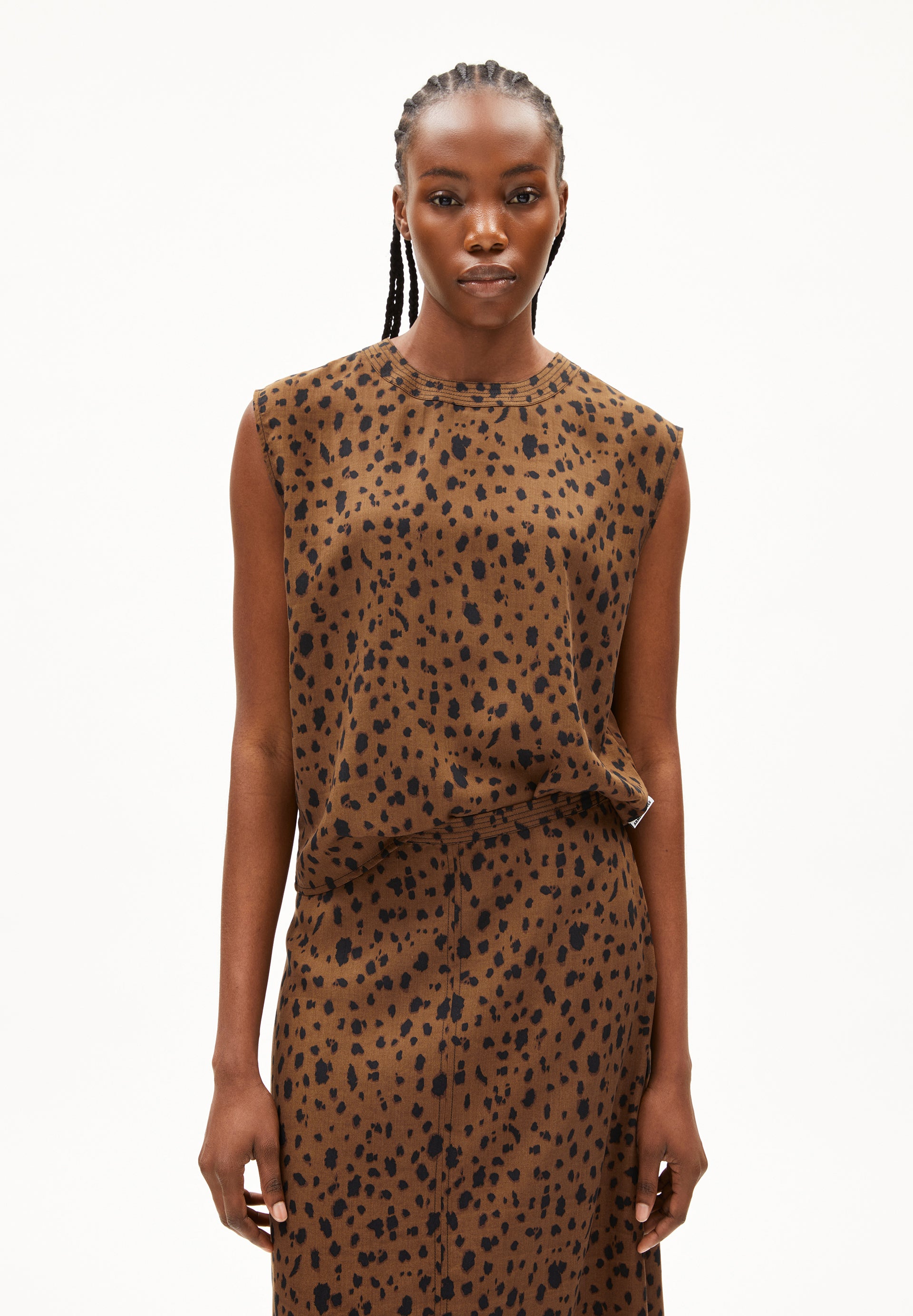 Armedangels Bluse NERAALI LEOPAA