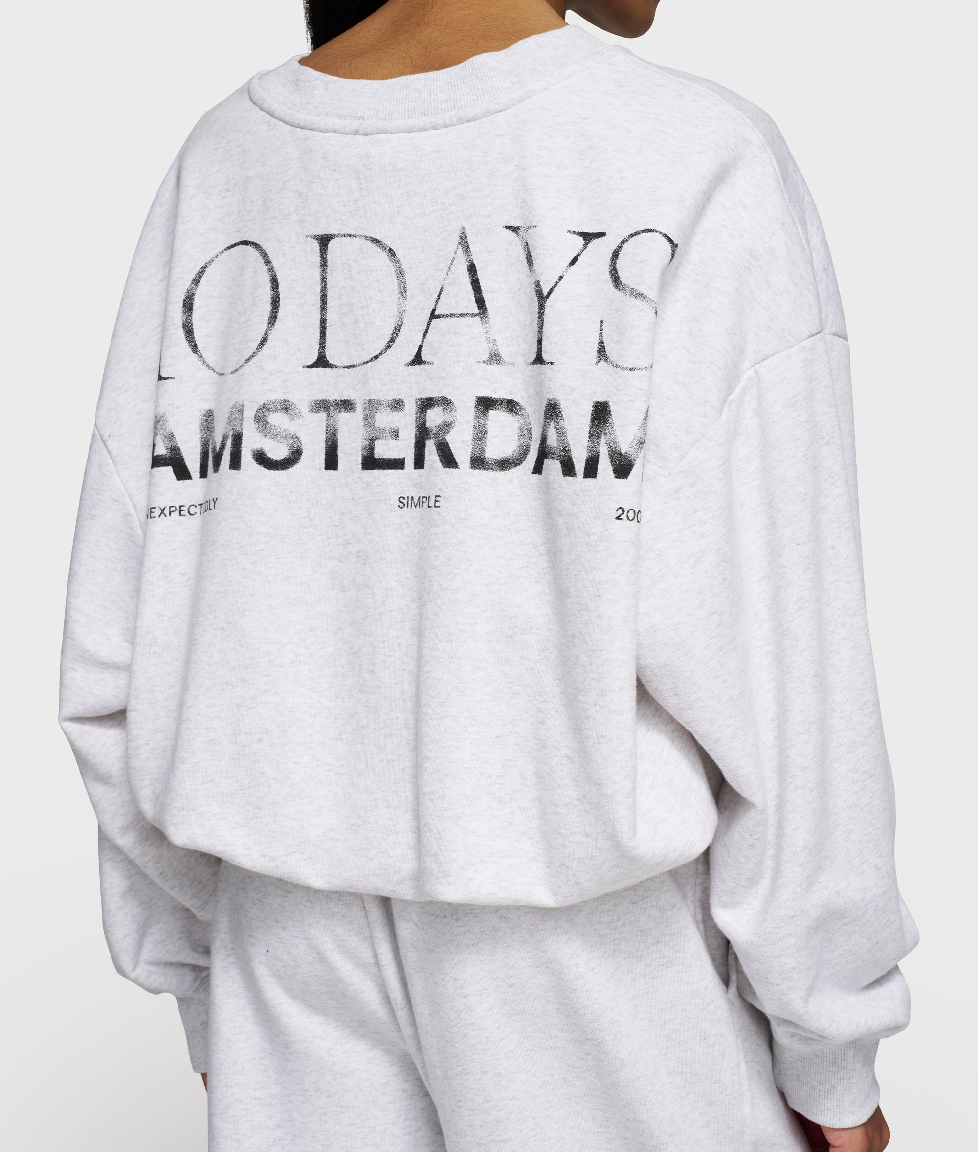 10Days Sweatshirt leated Sweater back stamp