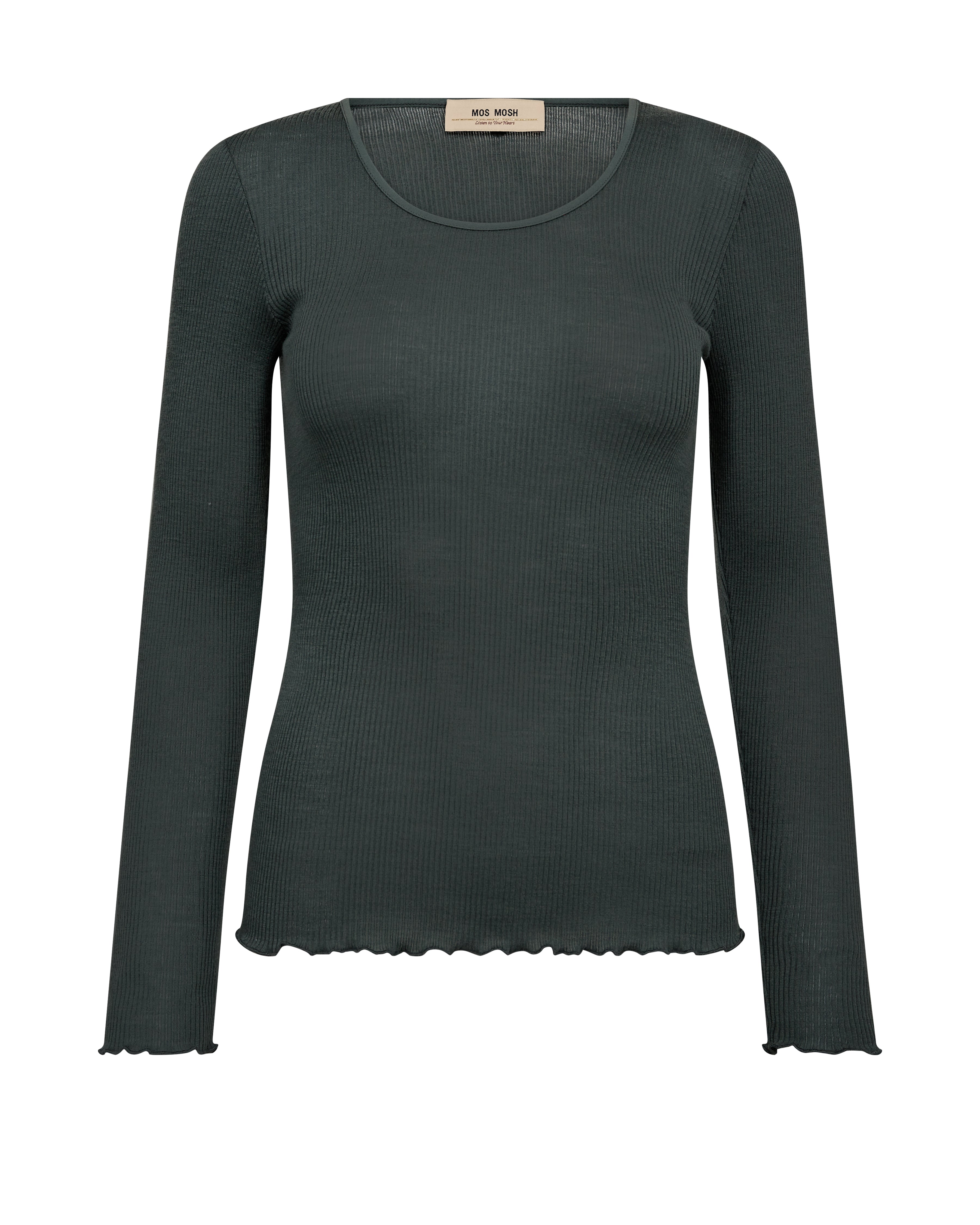MOS MOSH Langarm T-Shirt Elaine O-LS Seamless