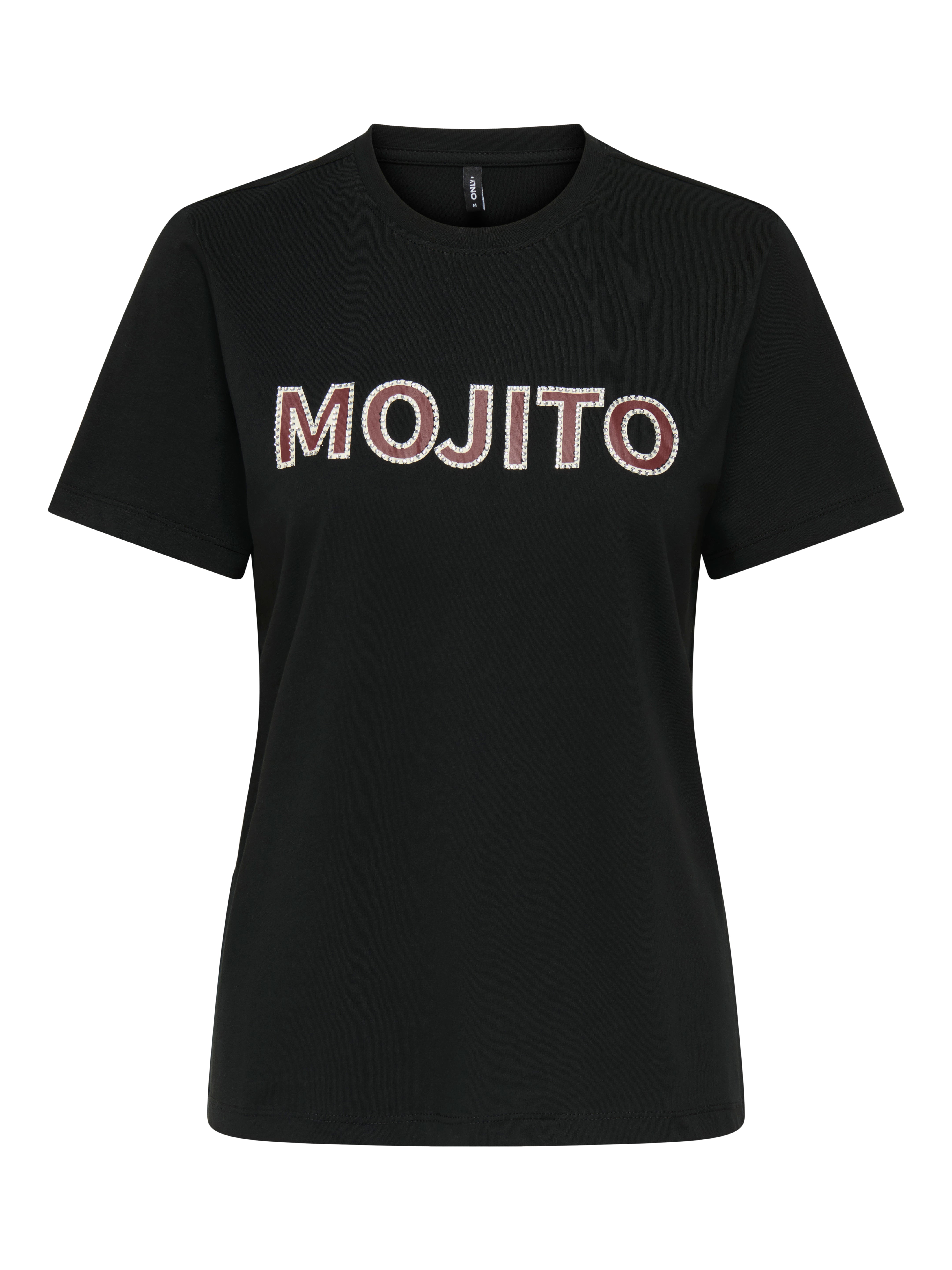 ONLY MOJITAS S/S DRINKS PRINT TOP CS JRS