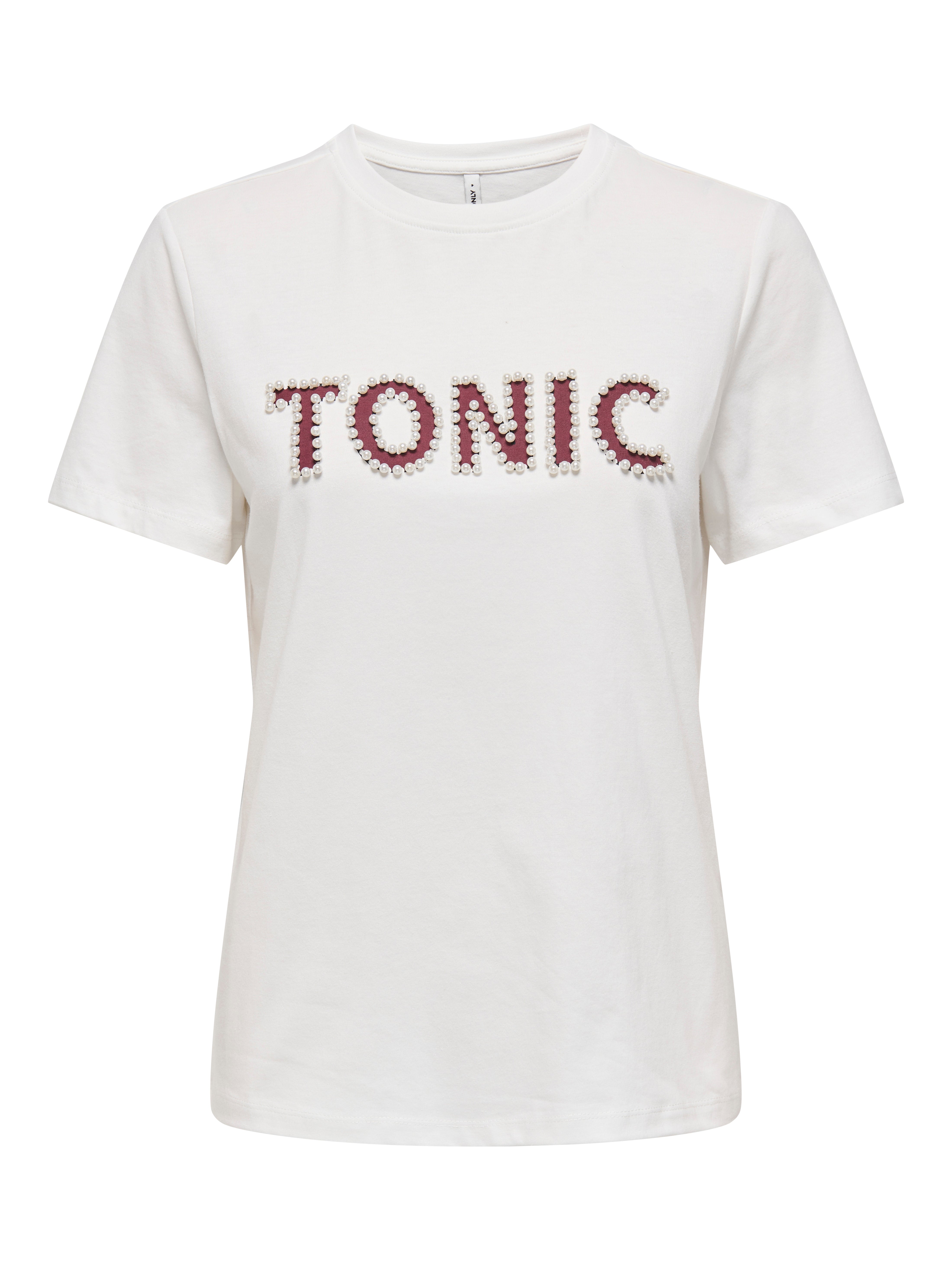 ONLY MOJITAS S/S DRINKS PRINT TOP CS JRS