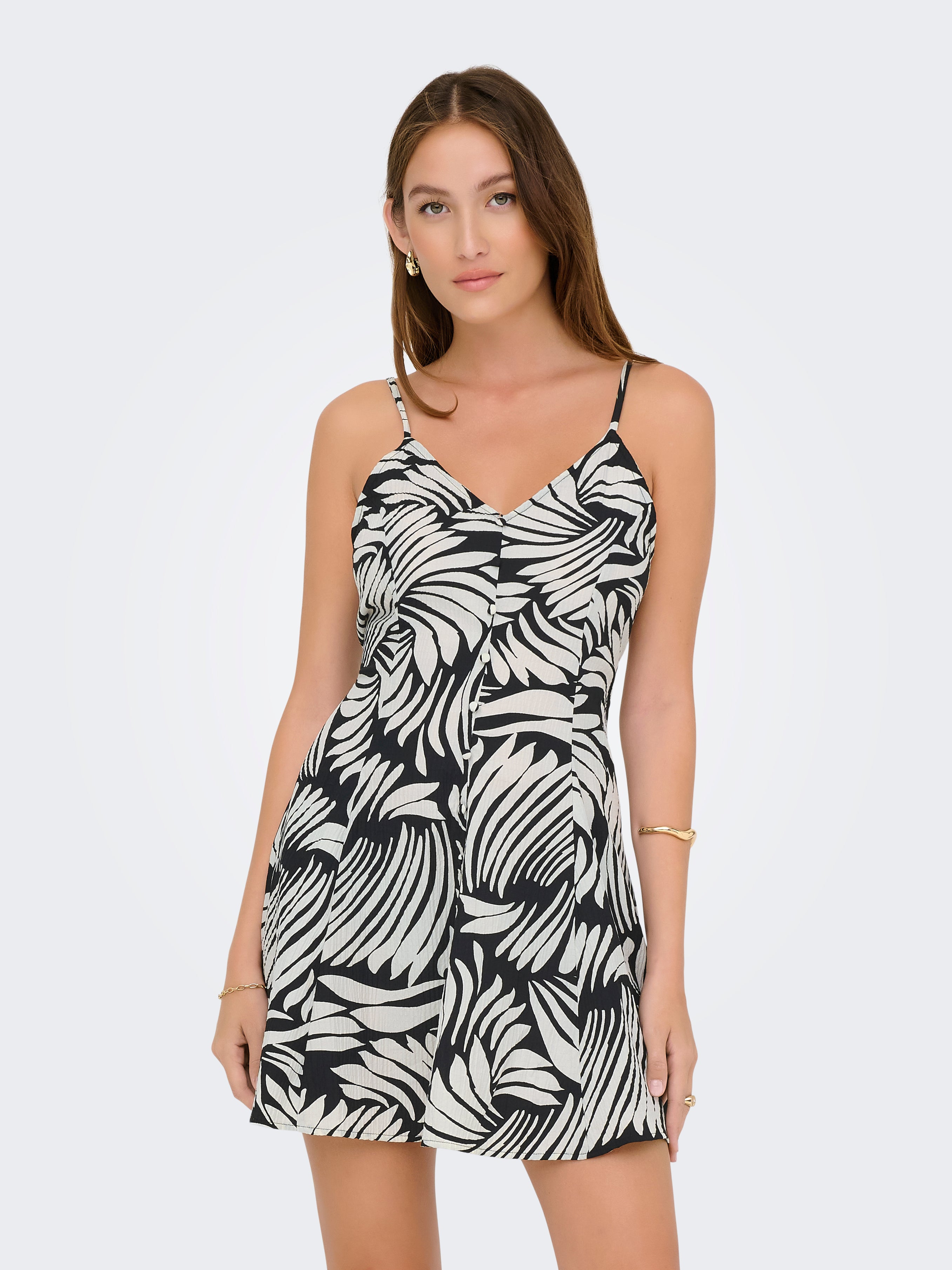 Only Träger Kleid Print