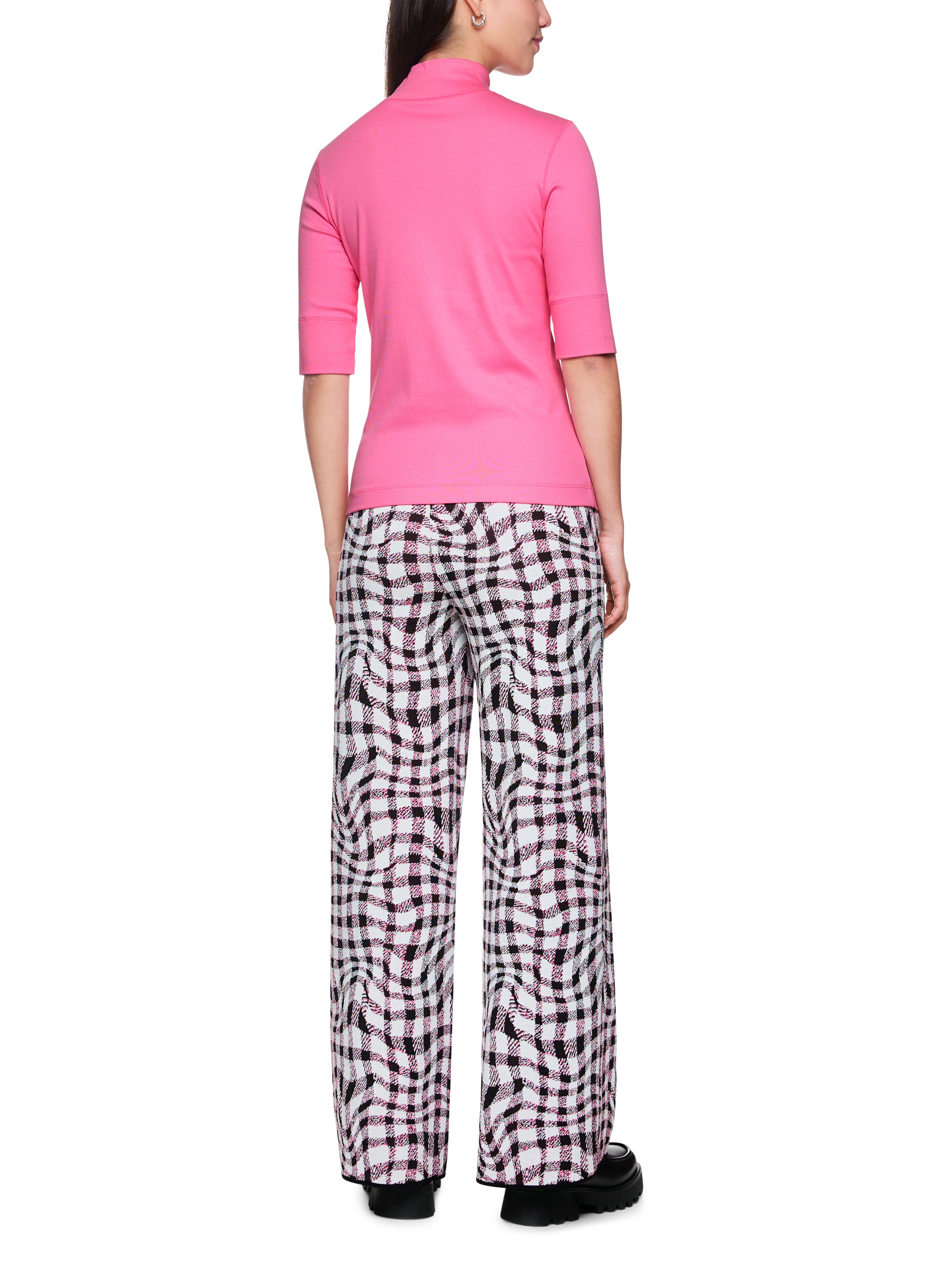 Marc Cain Basic-Shirt aus Baumwollstretch
