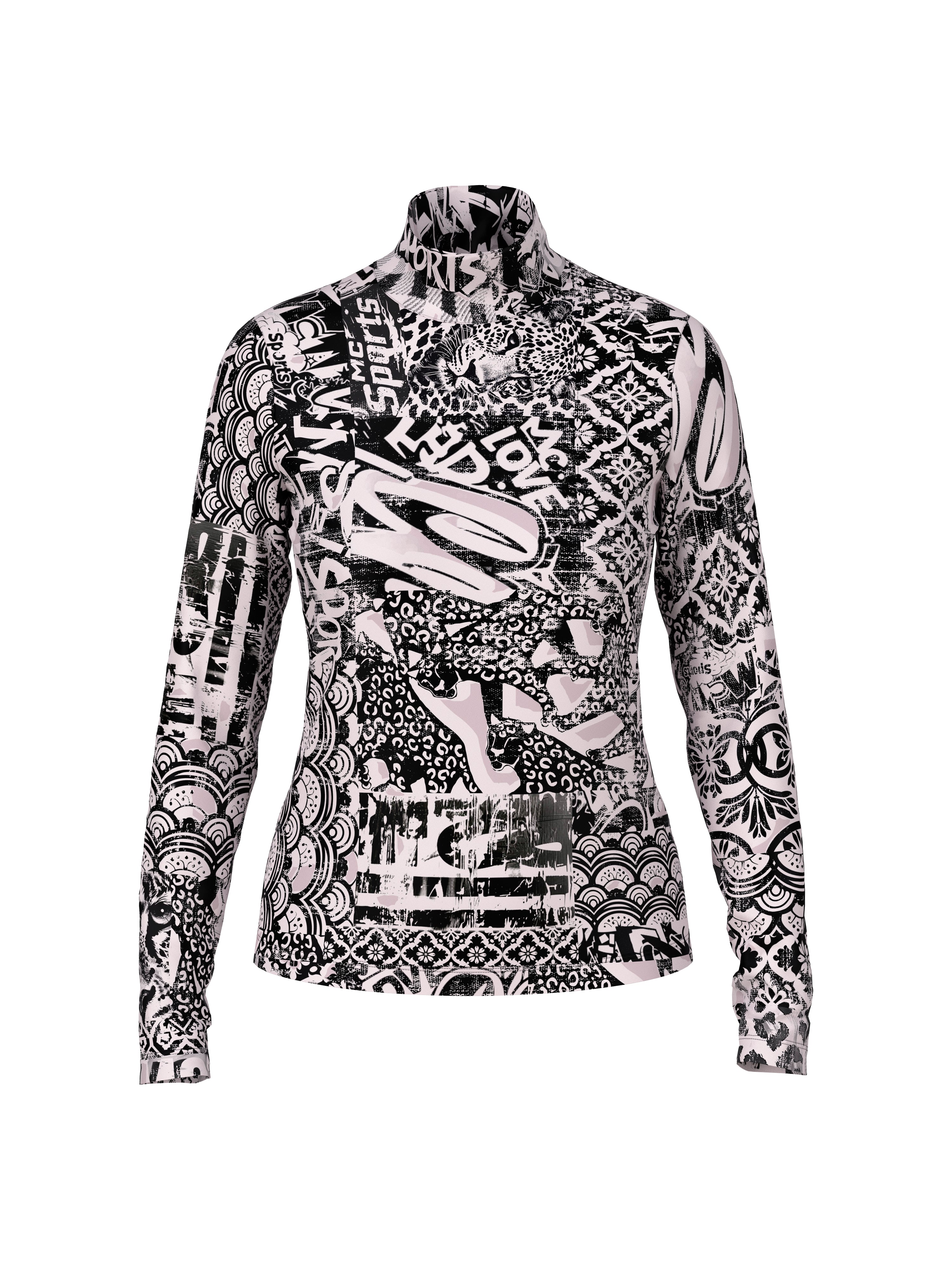 Marc Cain Langarmshirt mit Turtleneck