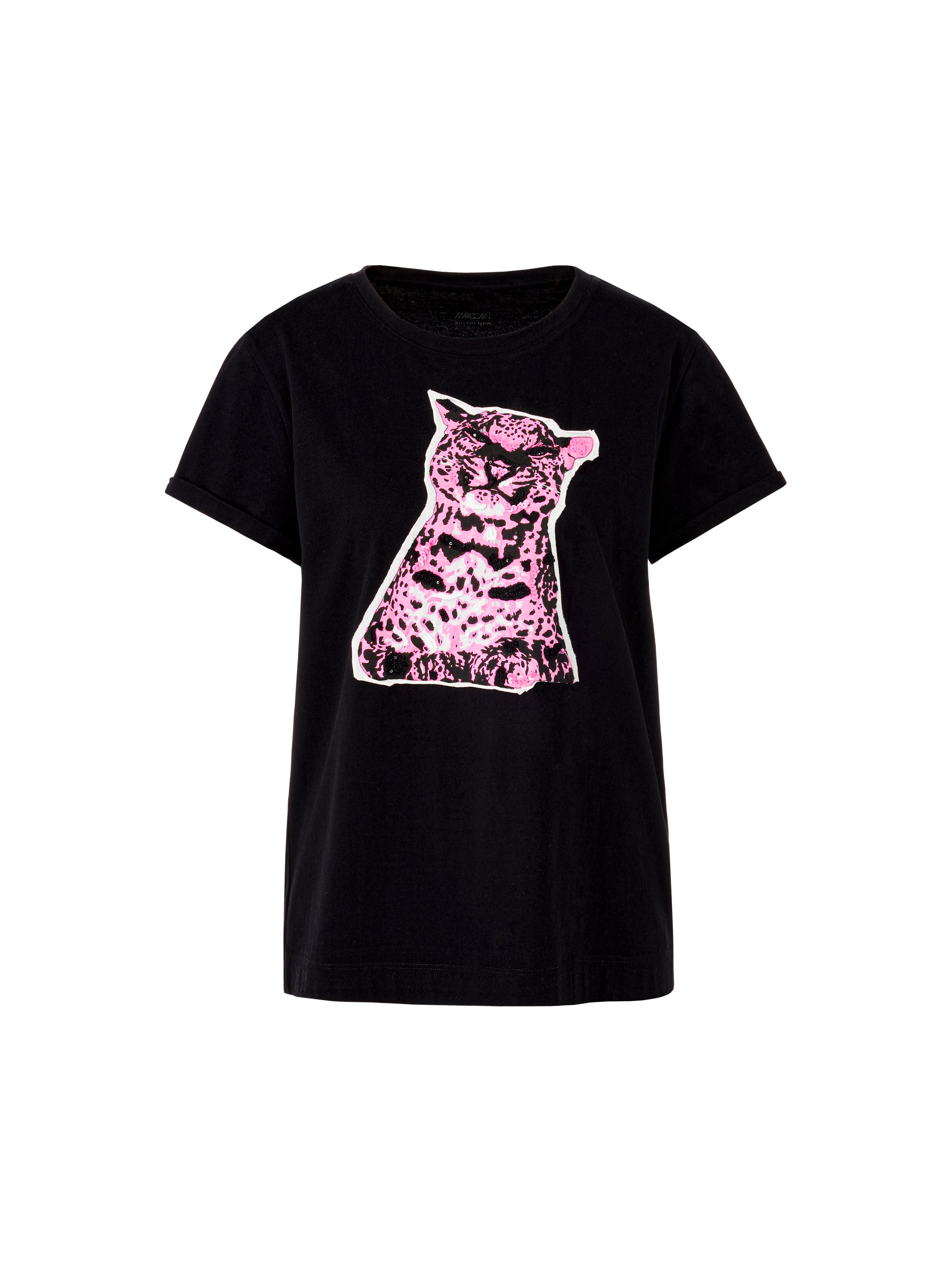 Marc Cain Baumwollshirt mit Aufdruck