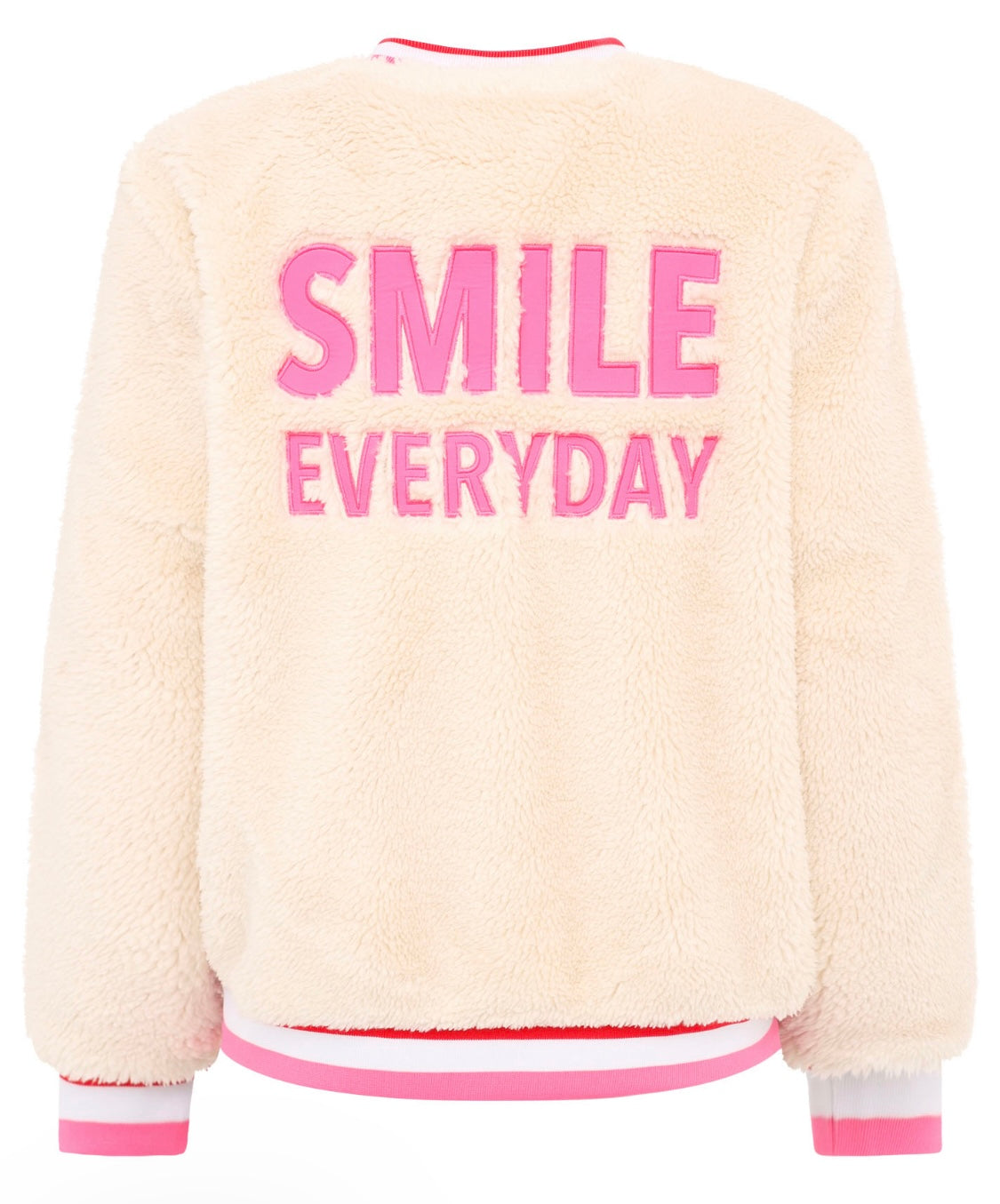Zwillingsherz Bomberjacke Teddy Smile Everyday