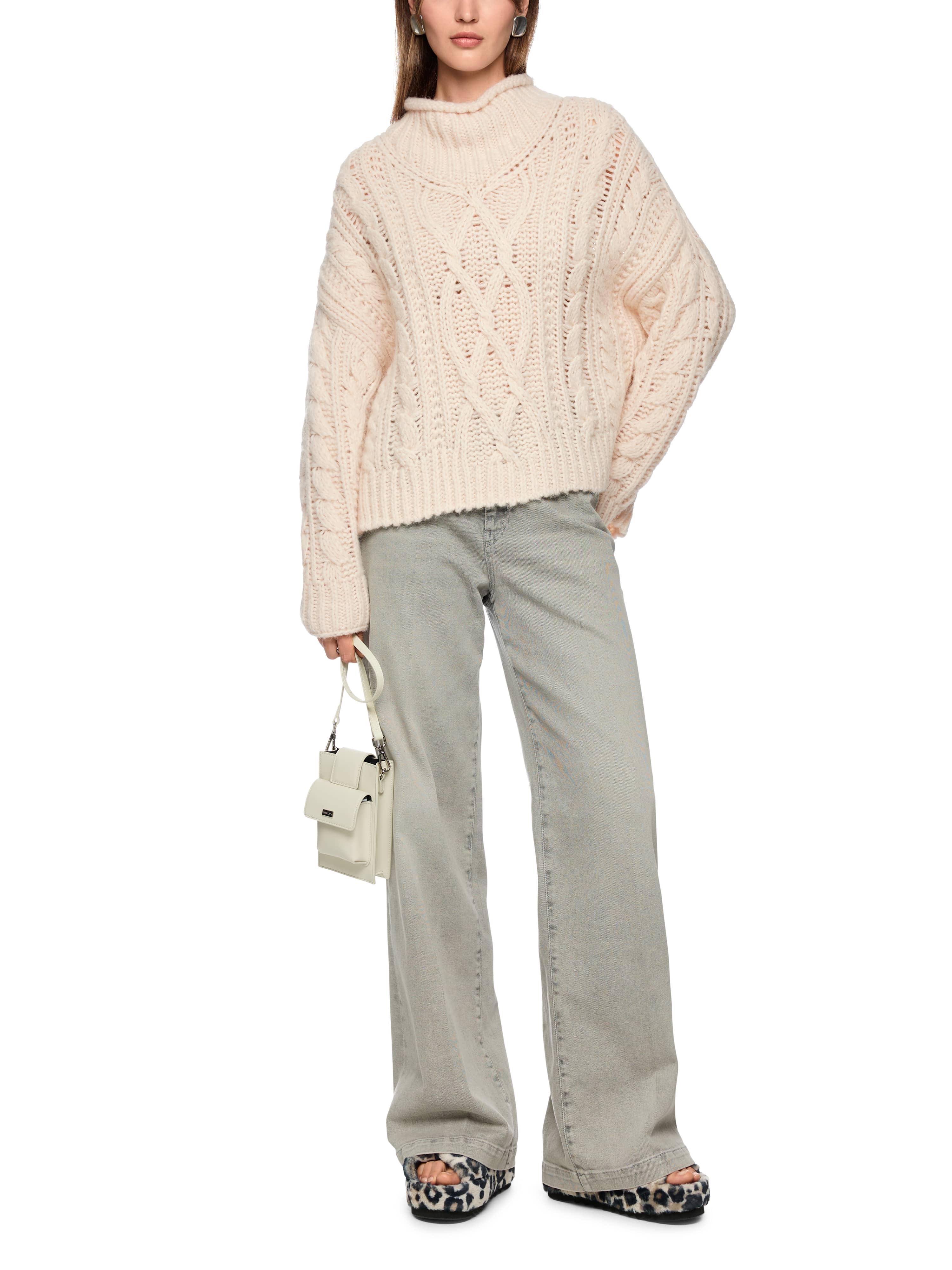 Marc Cain Zopfmusterpullover Knitted in Germany