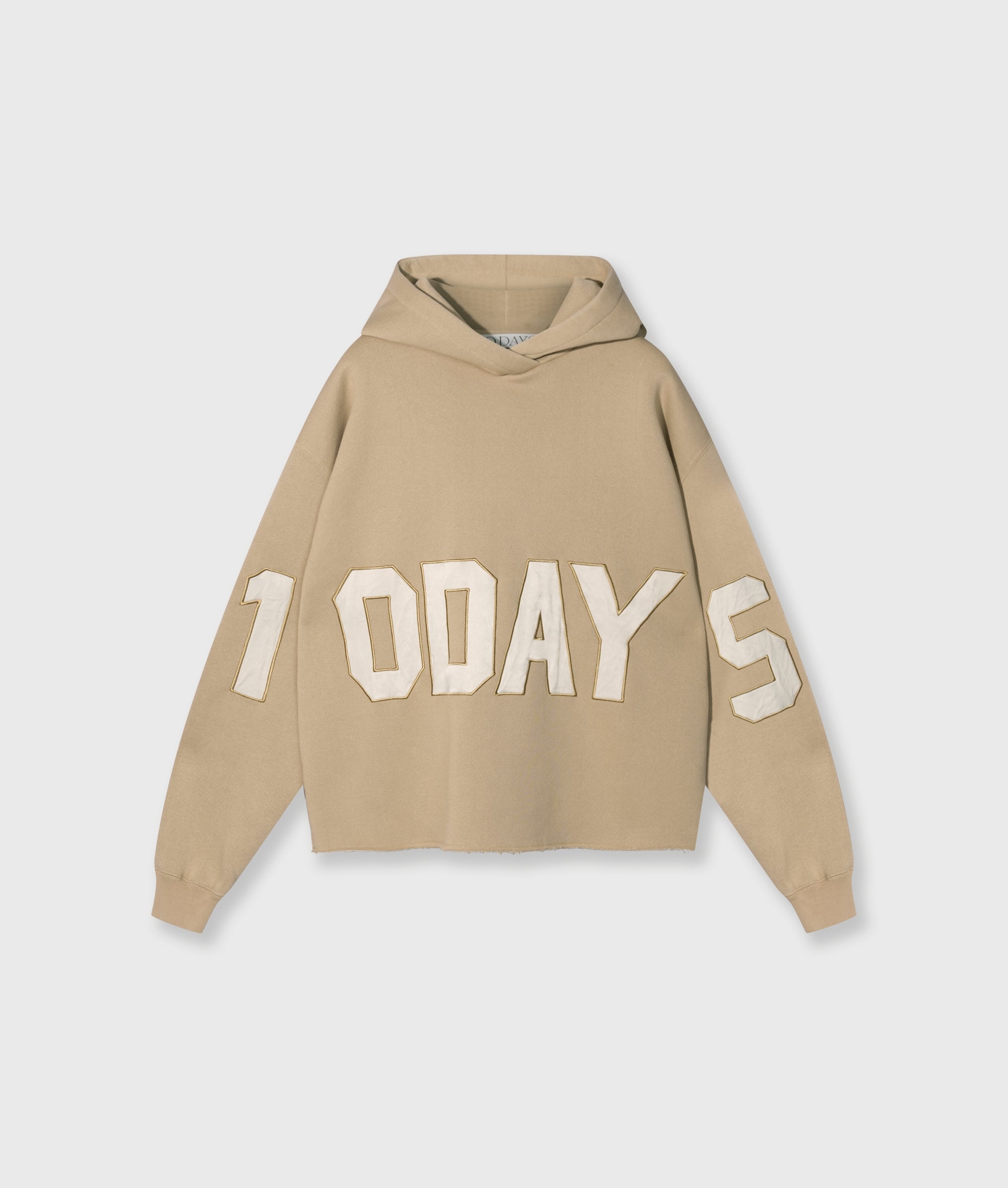 10Days statement logo hoodie