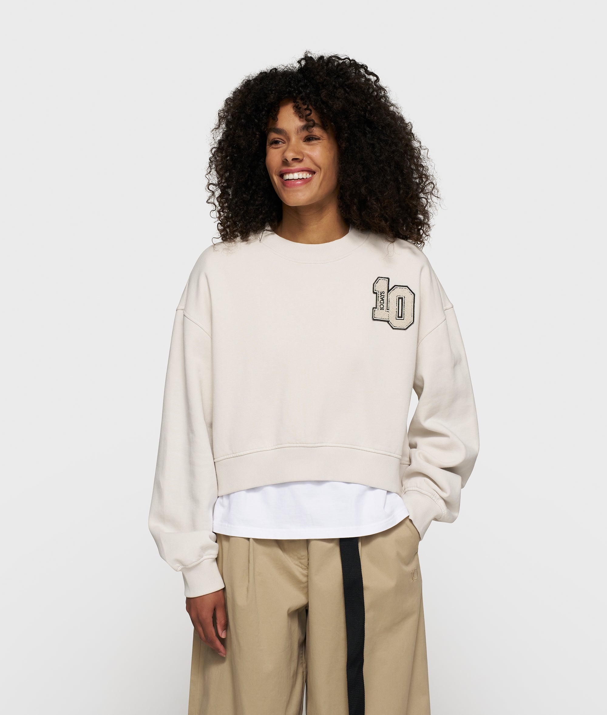 10Days cropped sweater 10