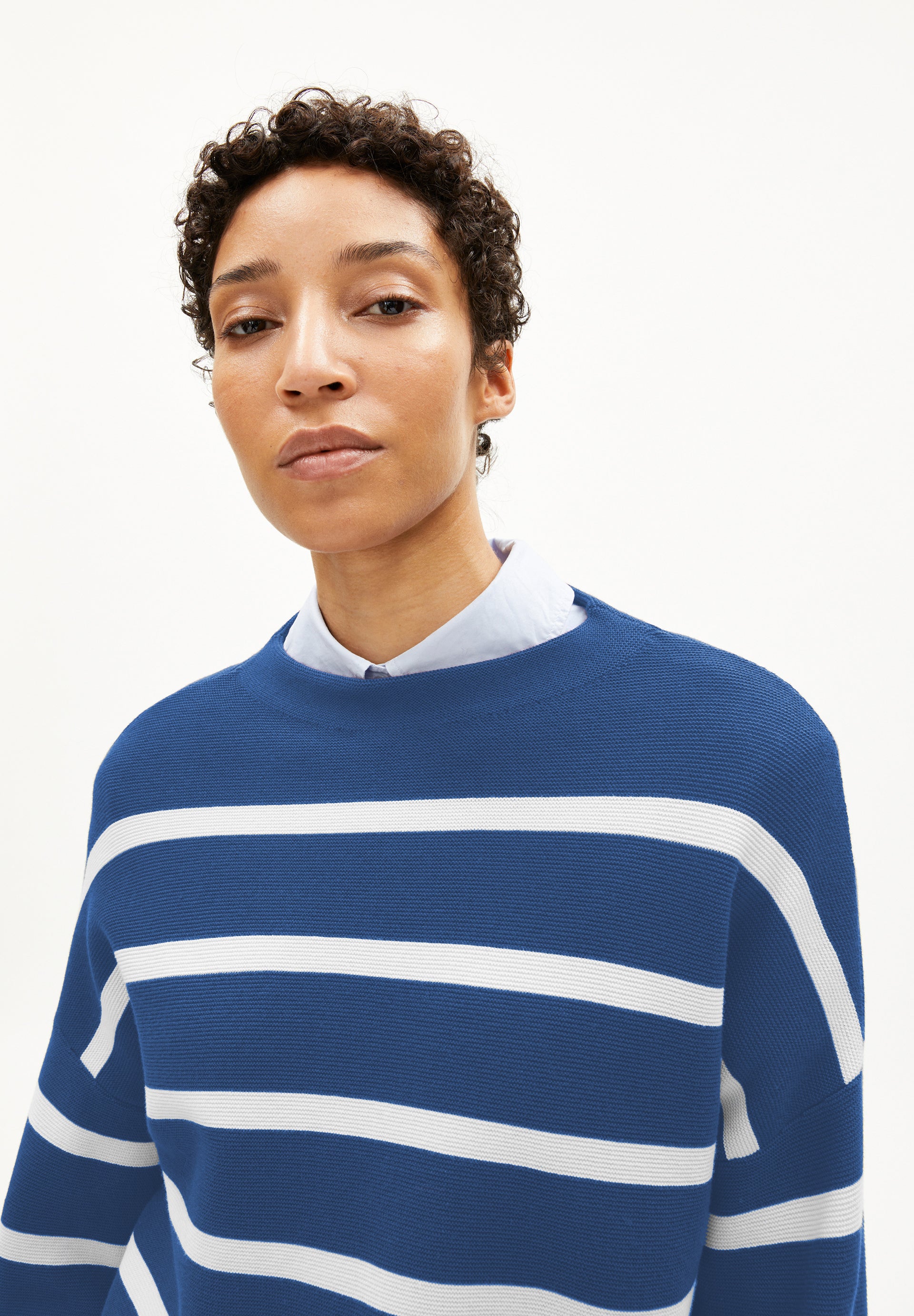 Armedangels Pullover aus Bio-Baumwolle MERINAA STRIPES