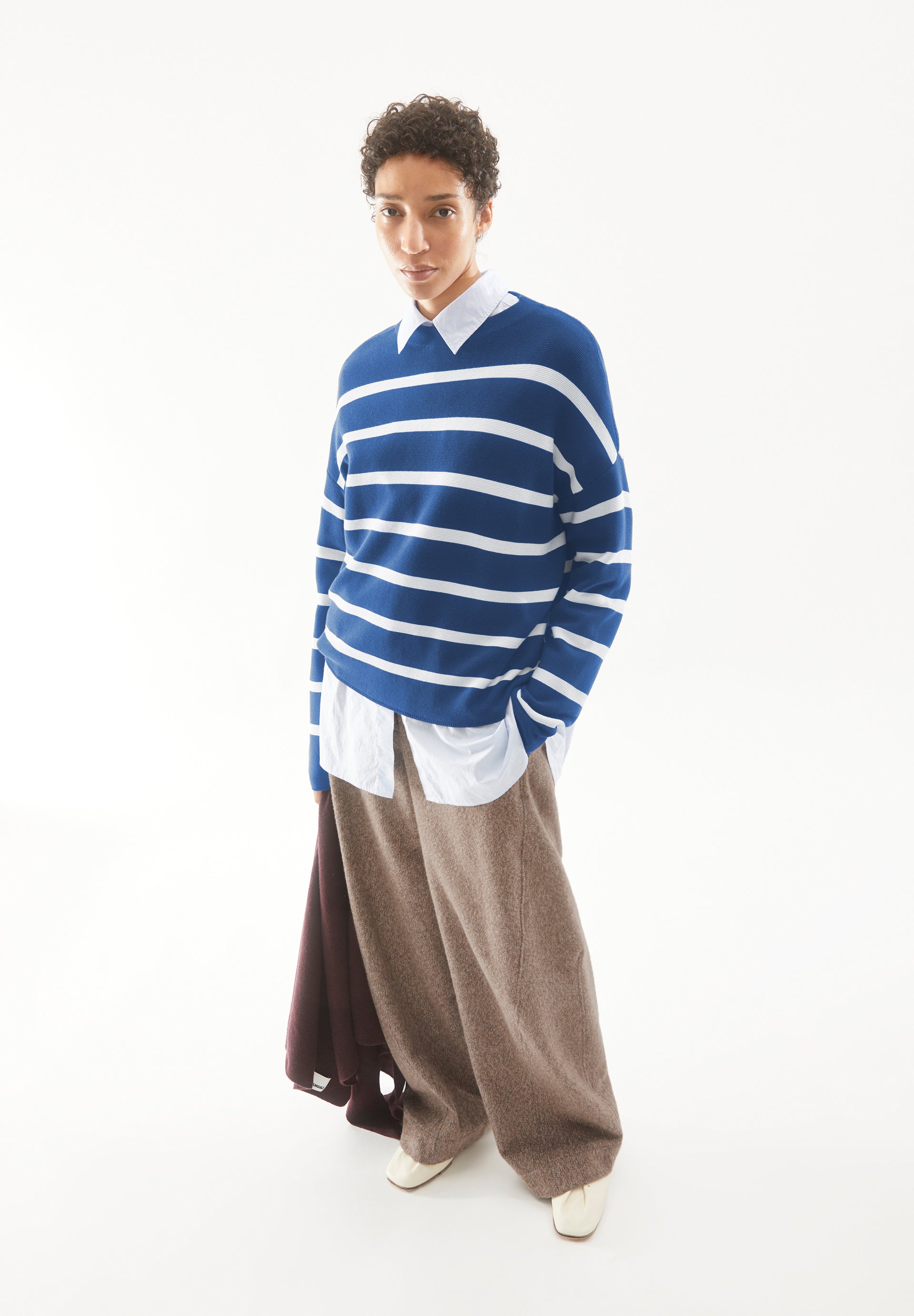 Armedangels Pullover aus Bio-Baumwolle MERINAA STRIPES