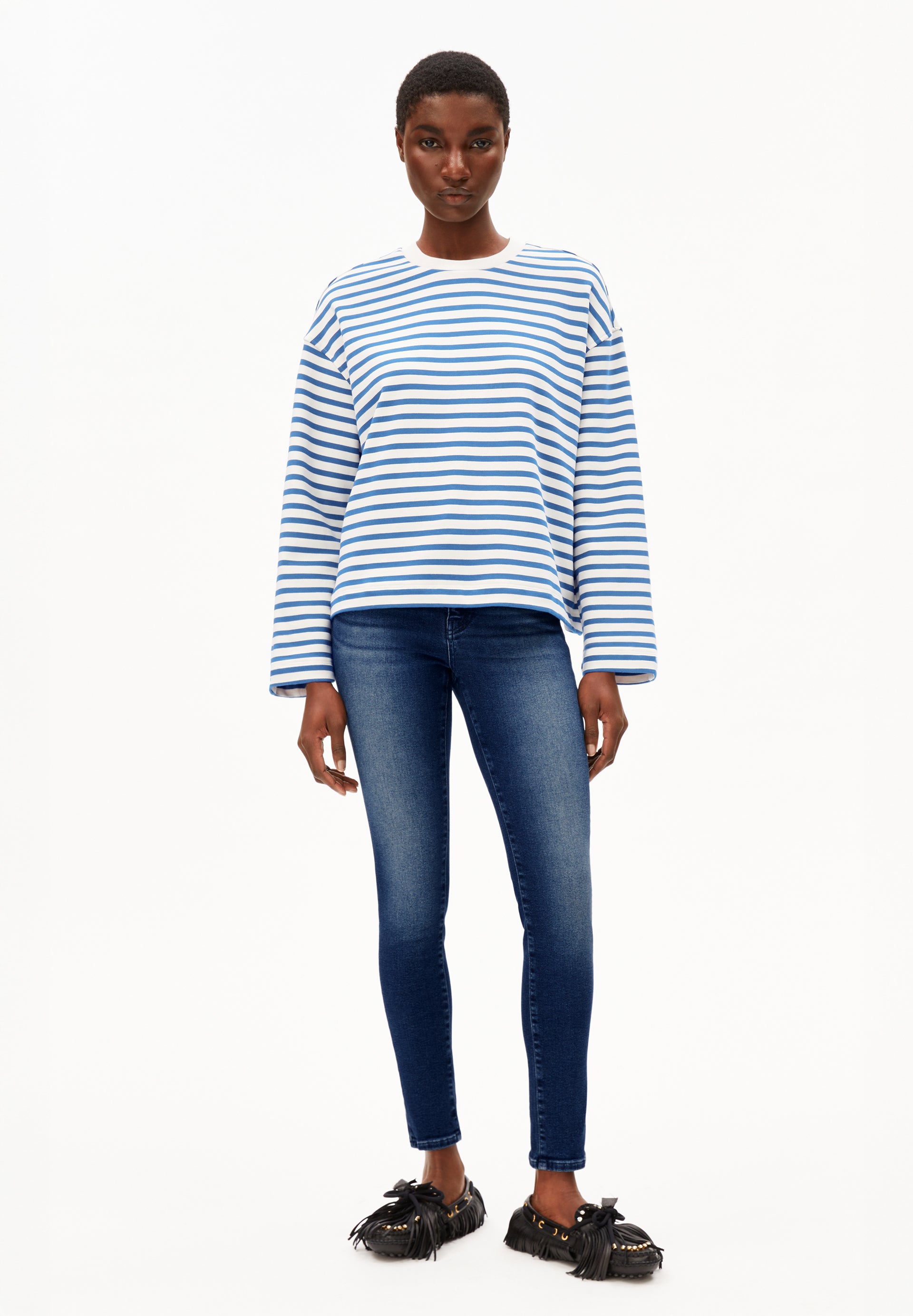 Armedangels FRANKAA MAARLEN STRIPE SWEAT