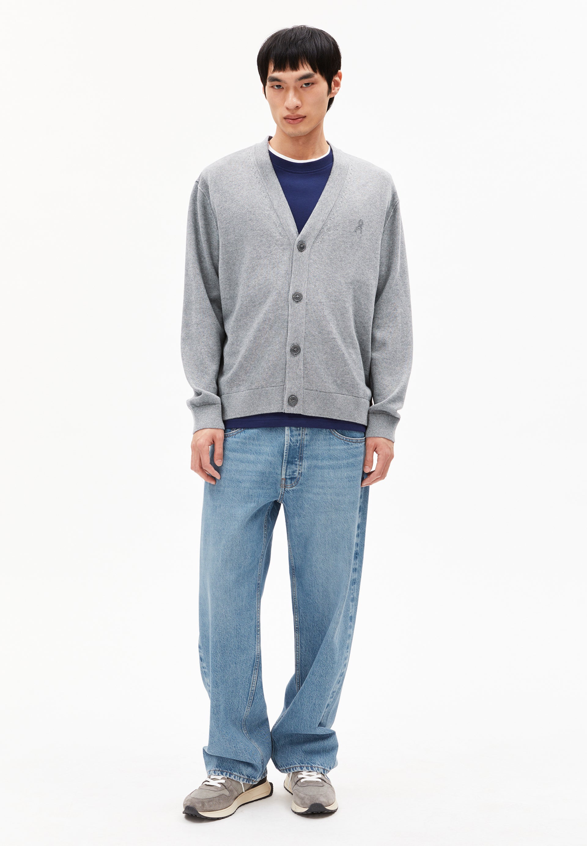 Armedangels Strickjacke aus Feinstrick AANATOL