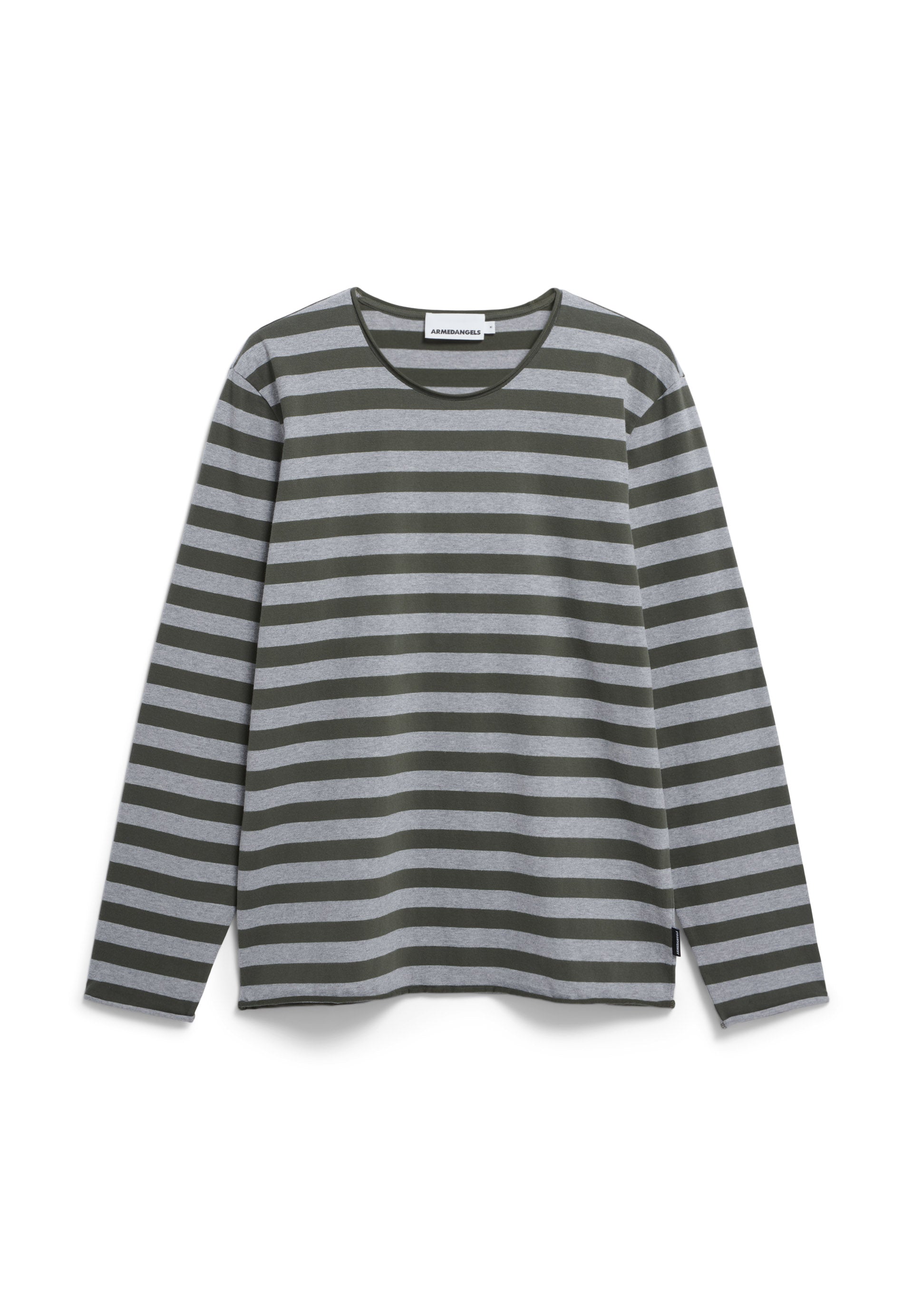 Armedangels Longsleeve aus Bio-Baumwolle MAARKOS LS STRIPES BR