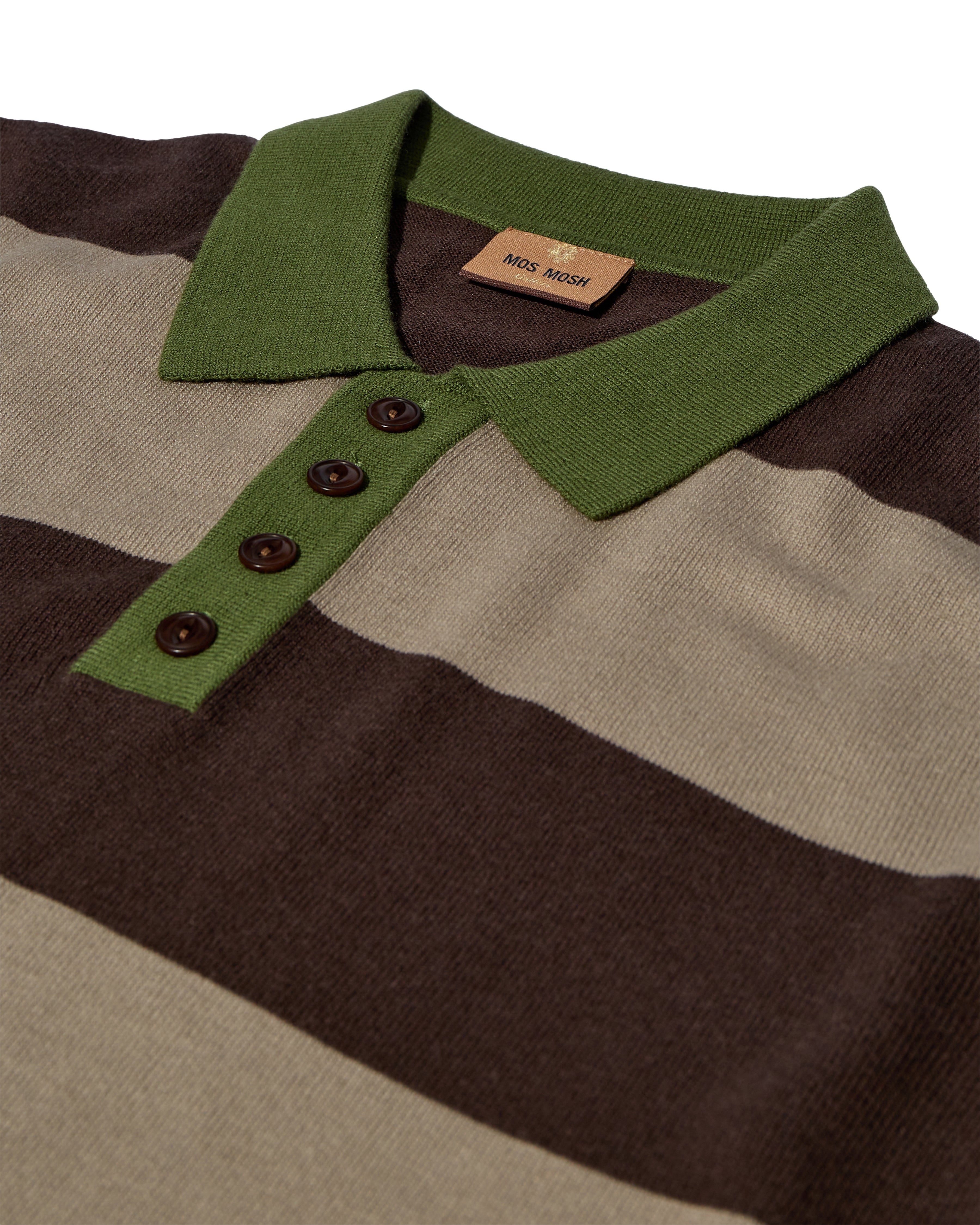 MOS MOSH Royal Preppy Langarm Poloshirt