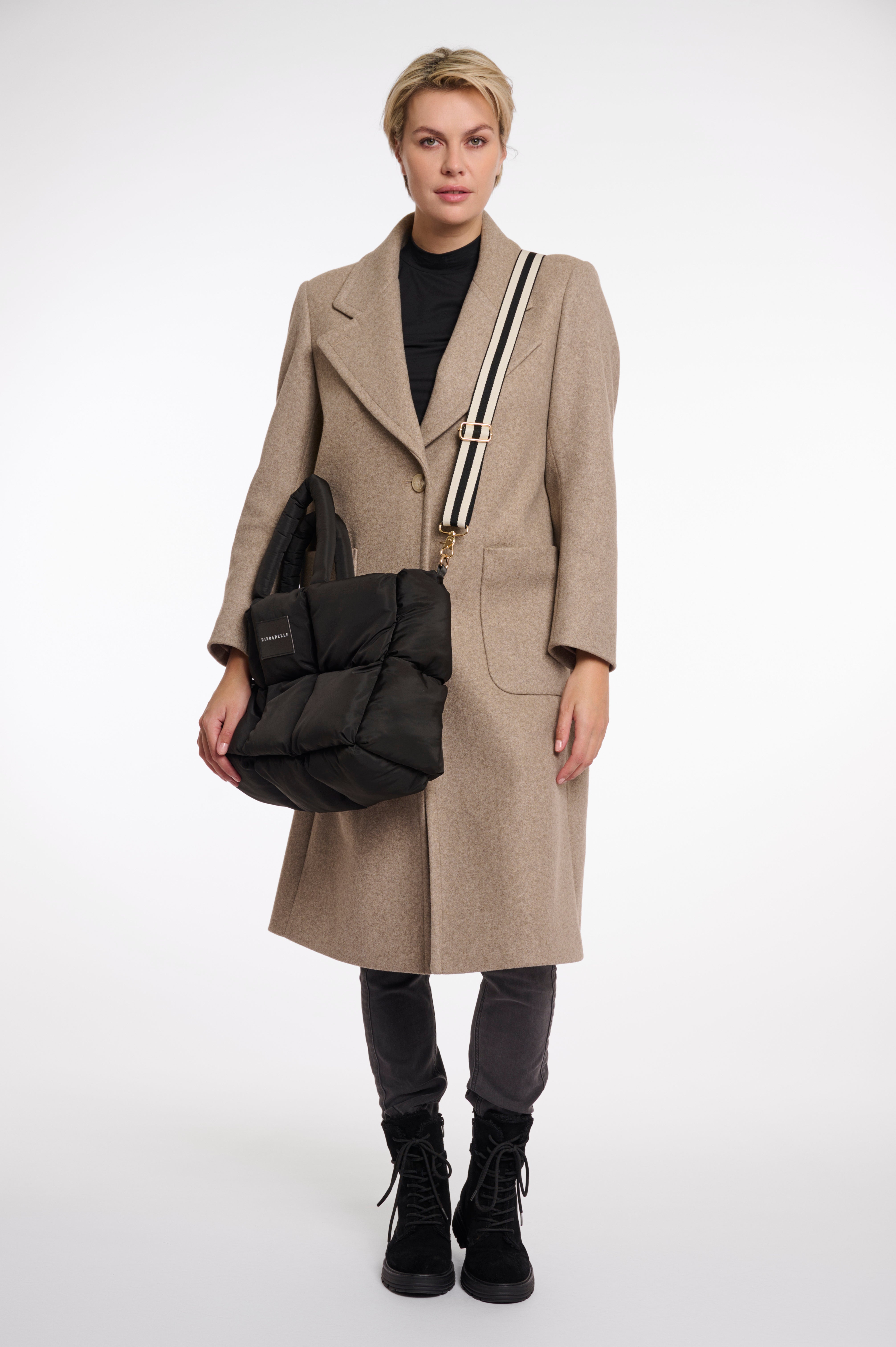 RINO&PELLE Gepolsterte Handtasche  Fabienne