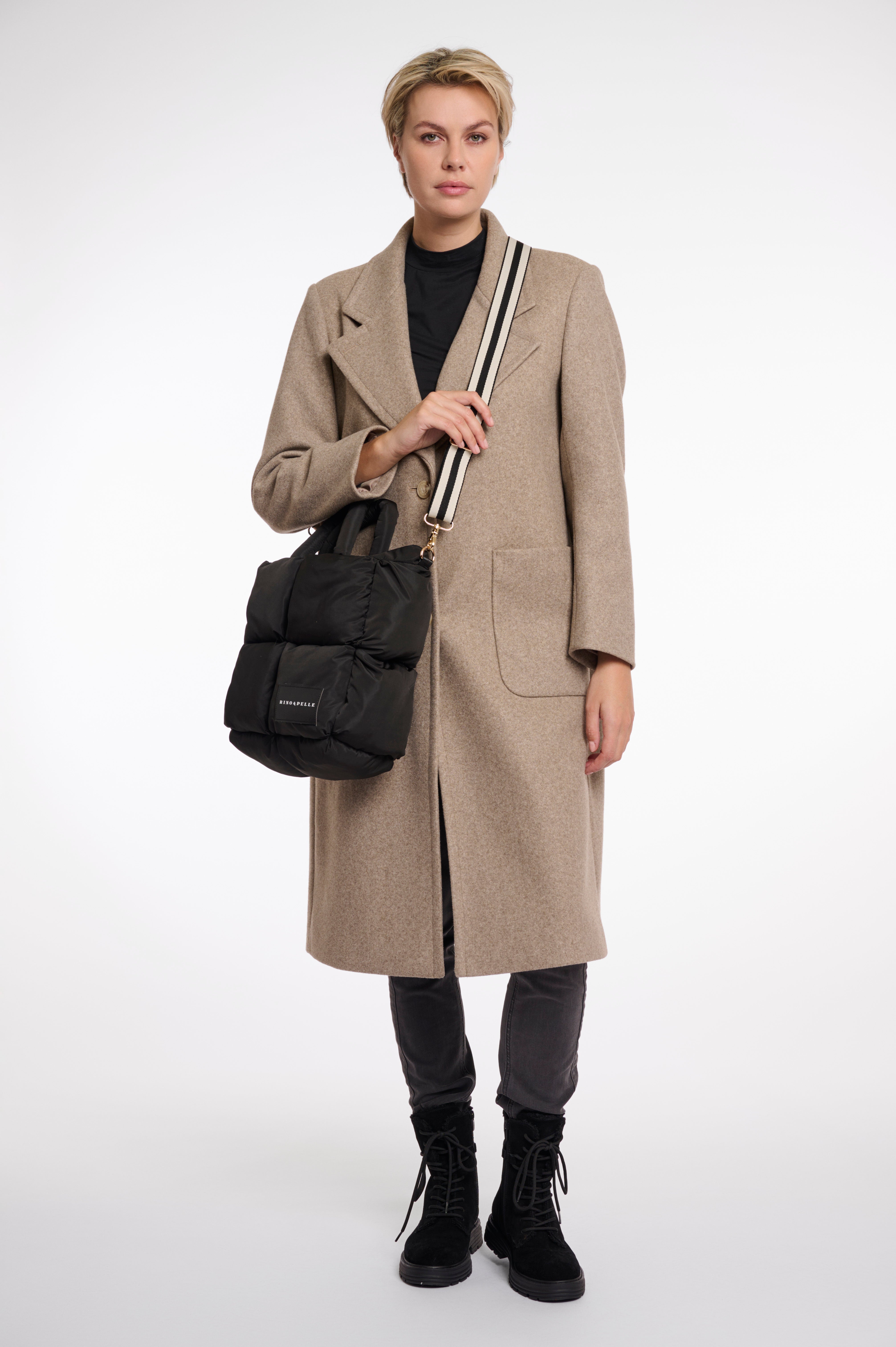RINO&PELLE Gepolsterte Handtasche Nikita