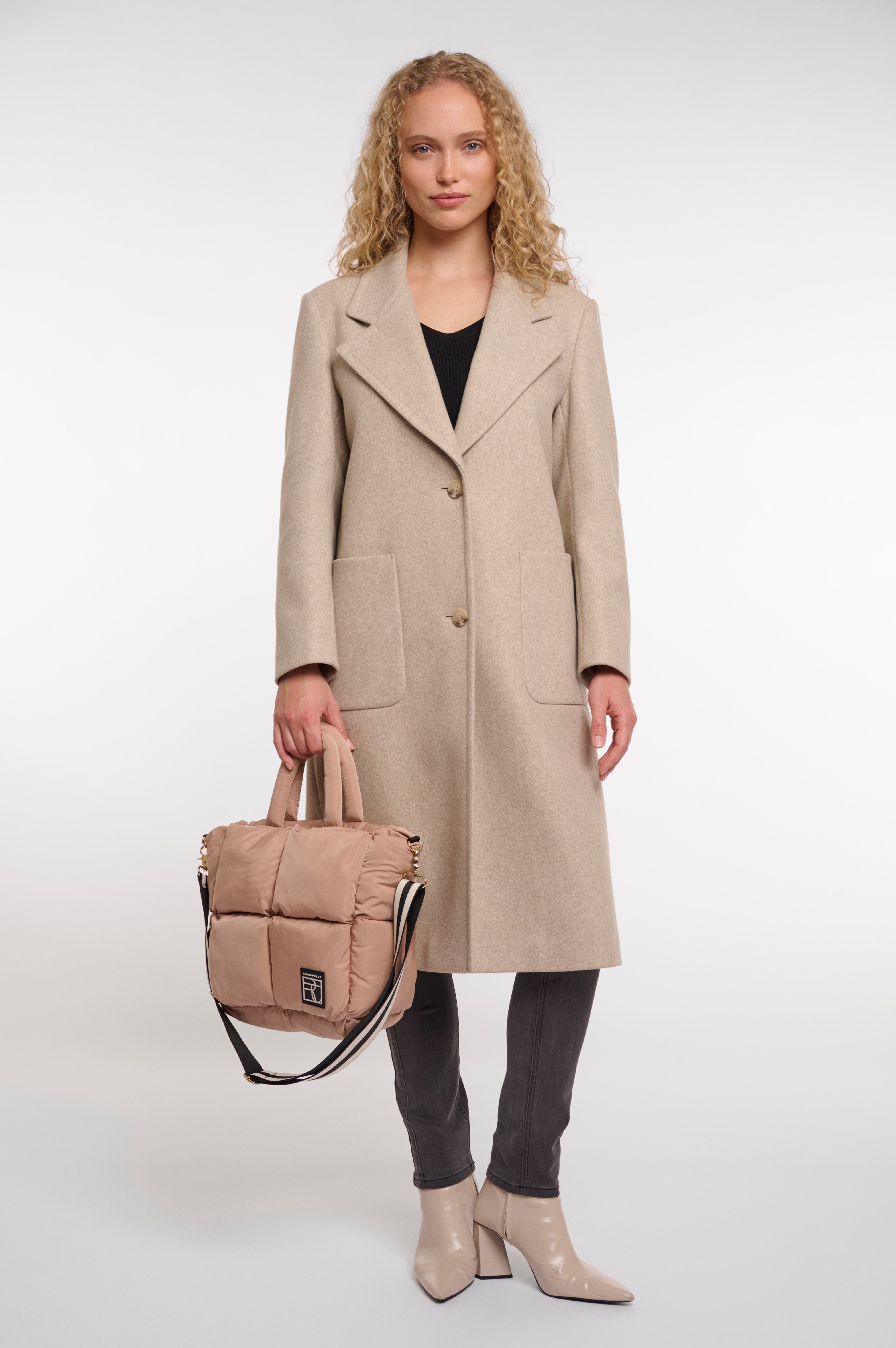 RINO&PELLE Gepolsterte Handtasche  Nikita