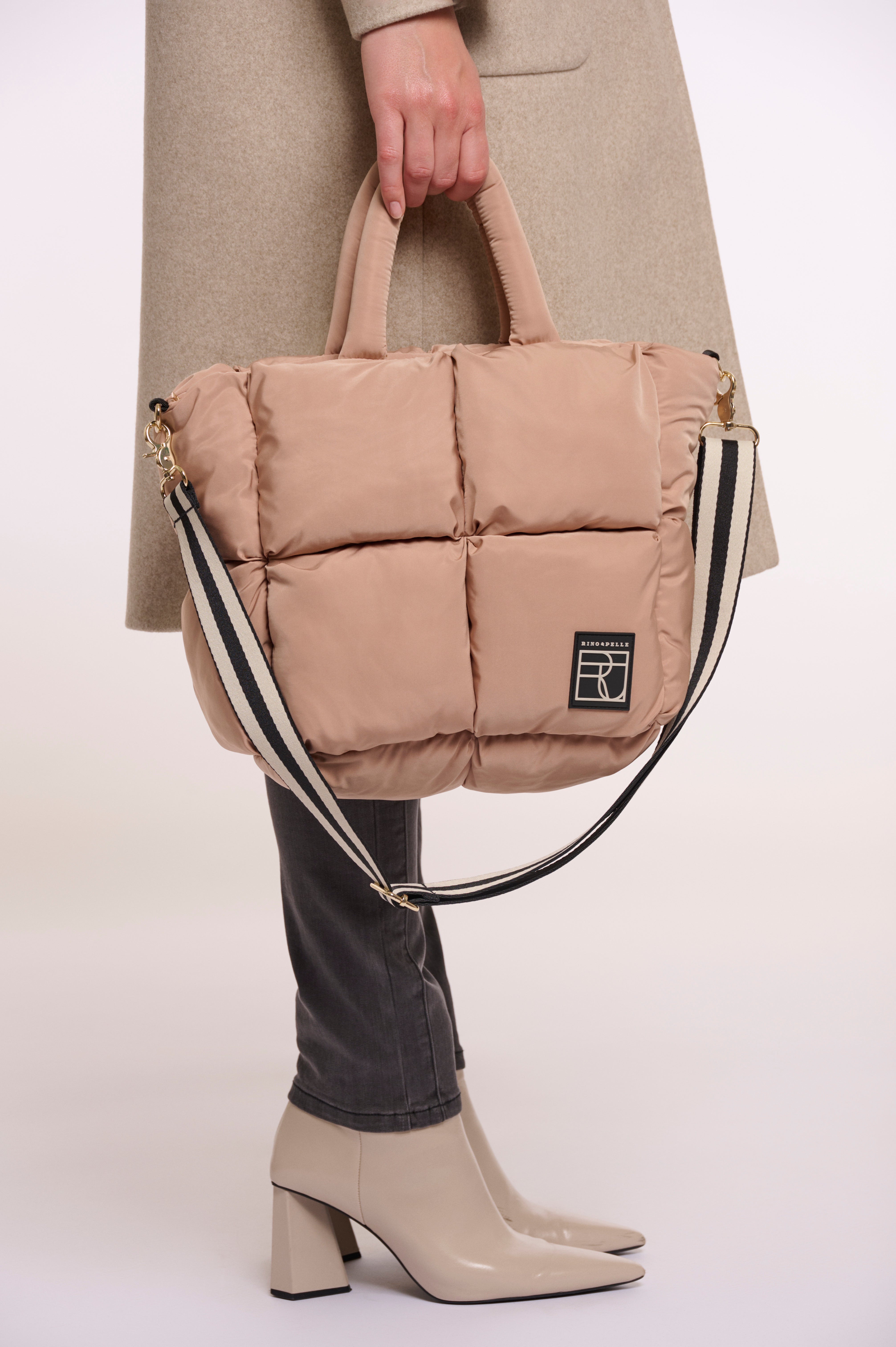 RINO&PELLE Gepolsterte Handtasche  Nikita