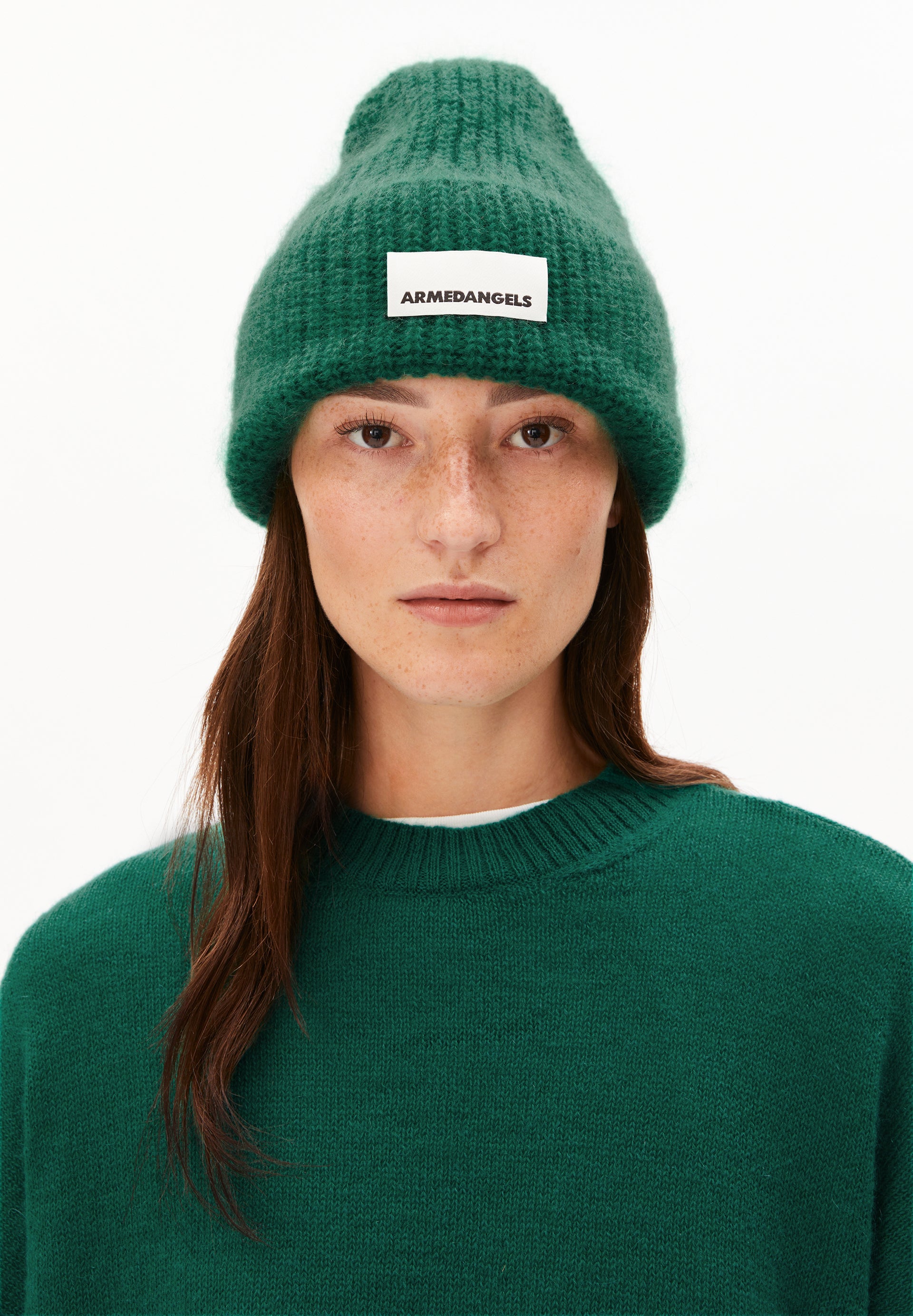 Armedangels SNOWAA Mütze aus Mohair-Woll Mix