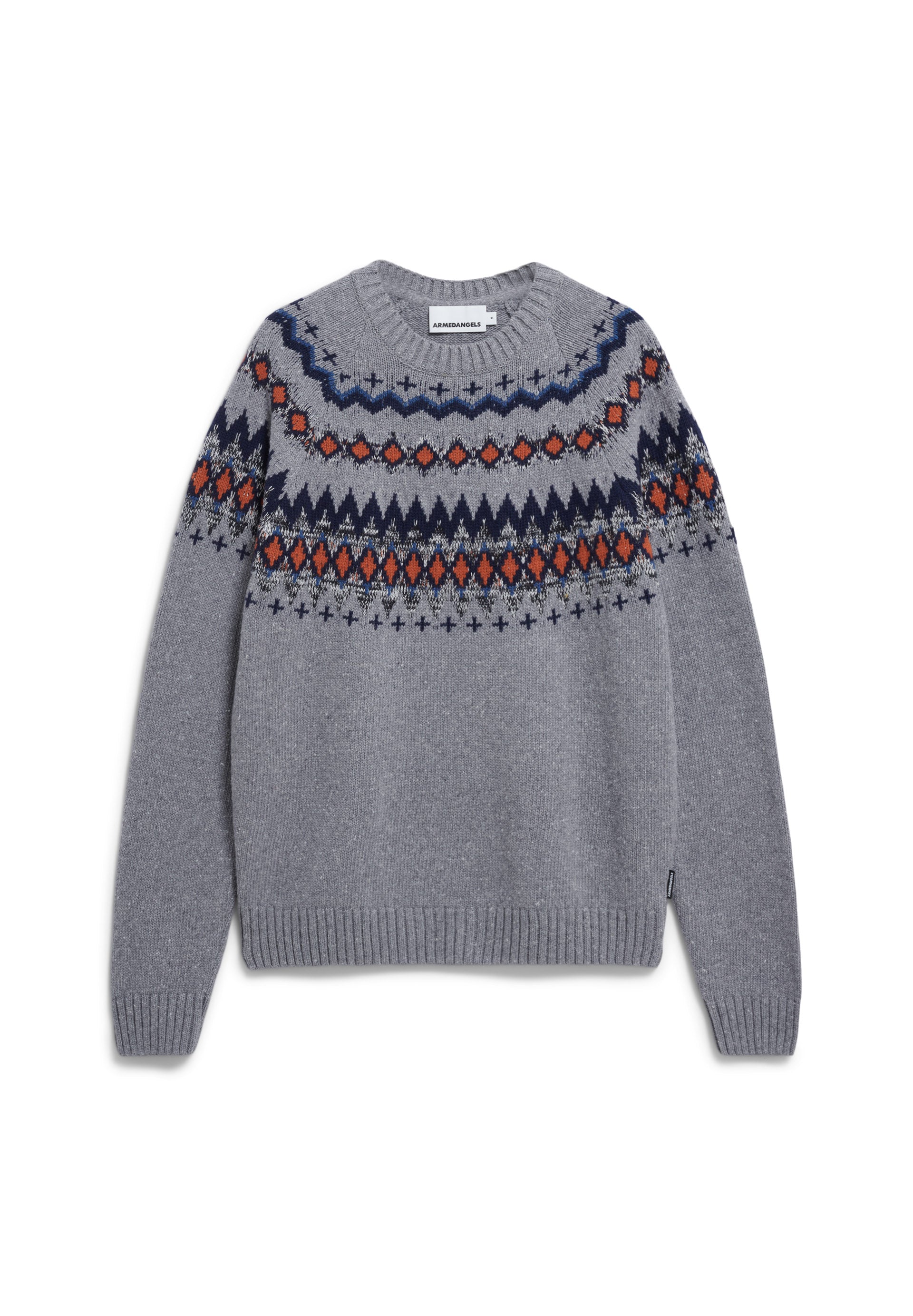 Armedangels Pullover mit Grobstrickmuster KAALLA FAIR ISLE
