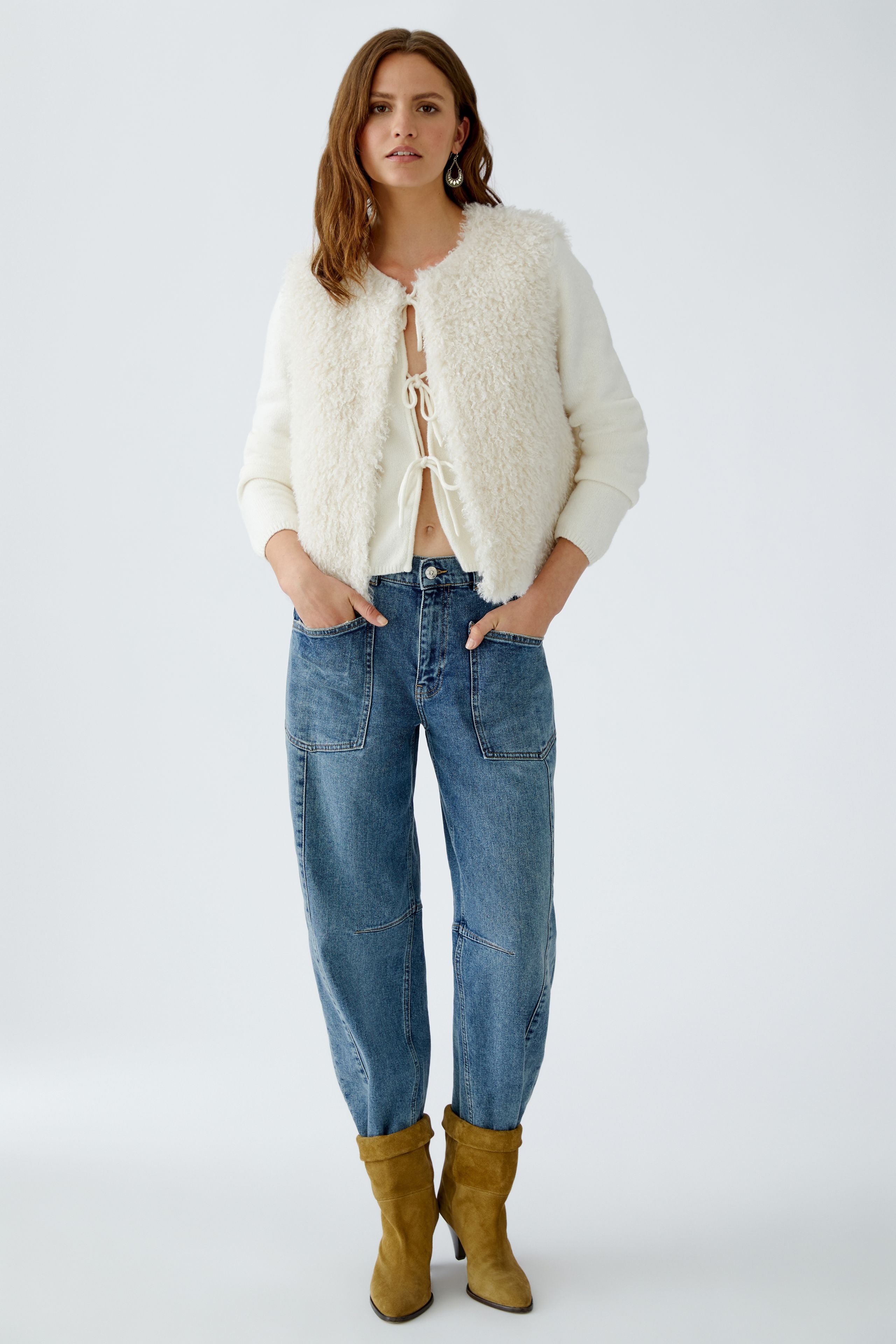 OUI Barrel Fit Jeans