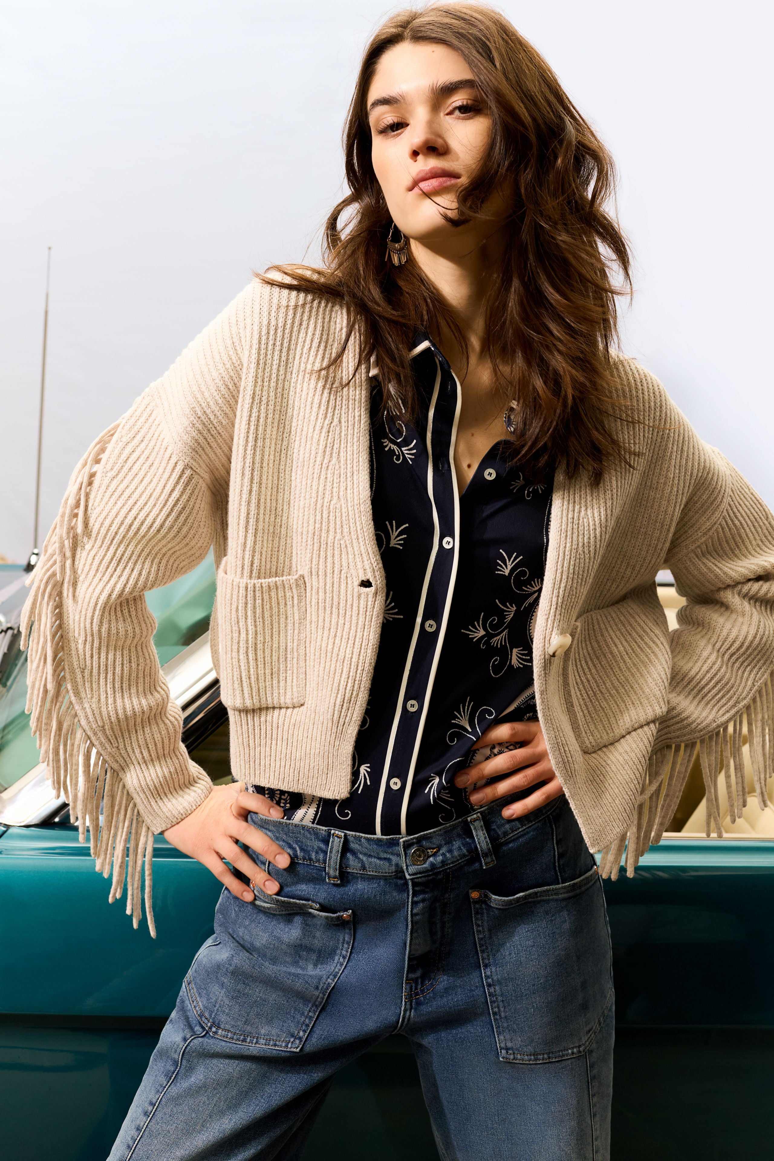 OUI Barrel Fit Jeans