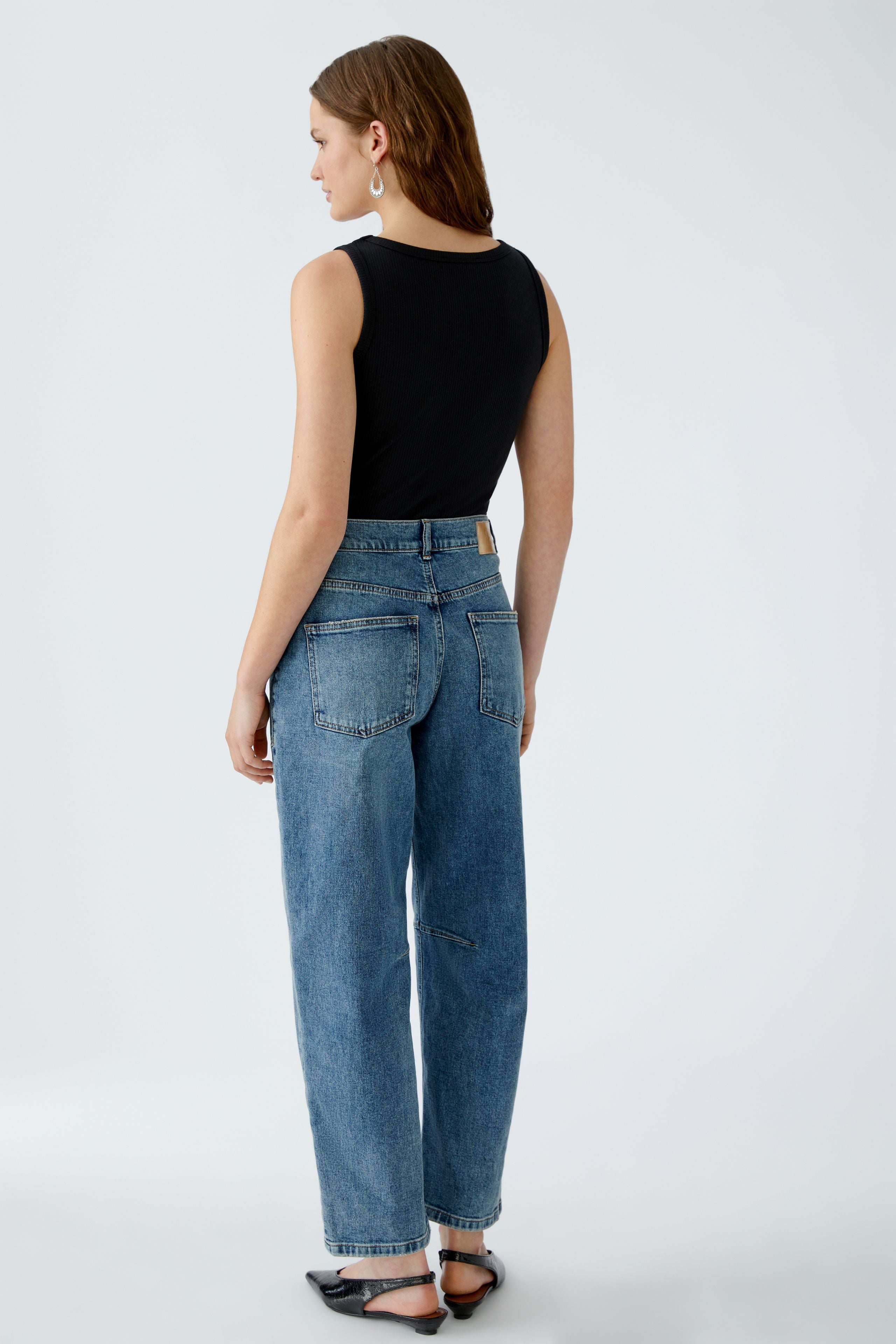 OUI Barrel Fit Jeans