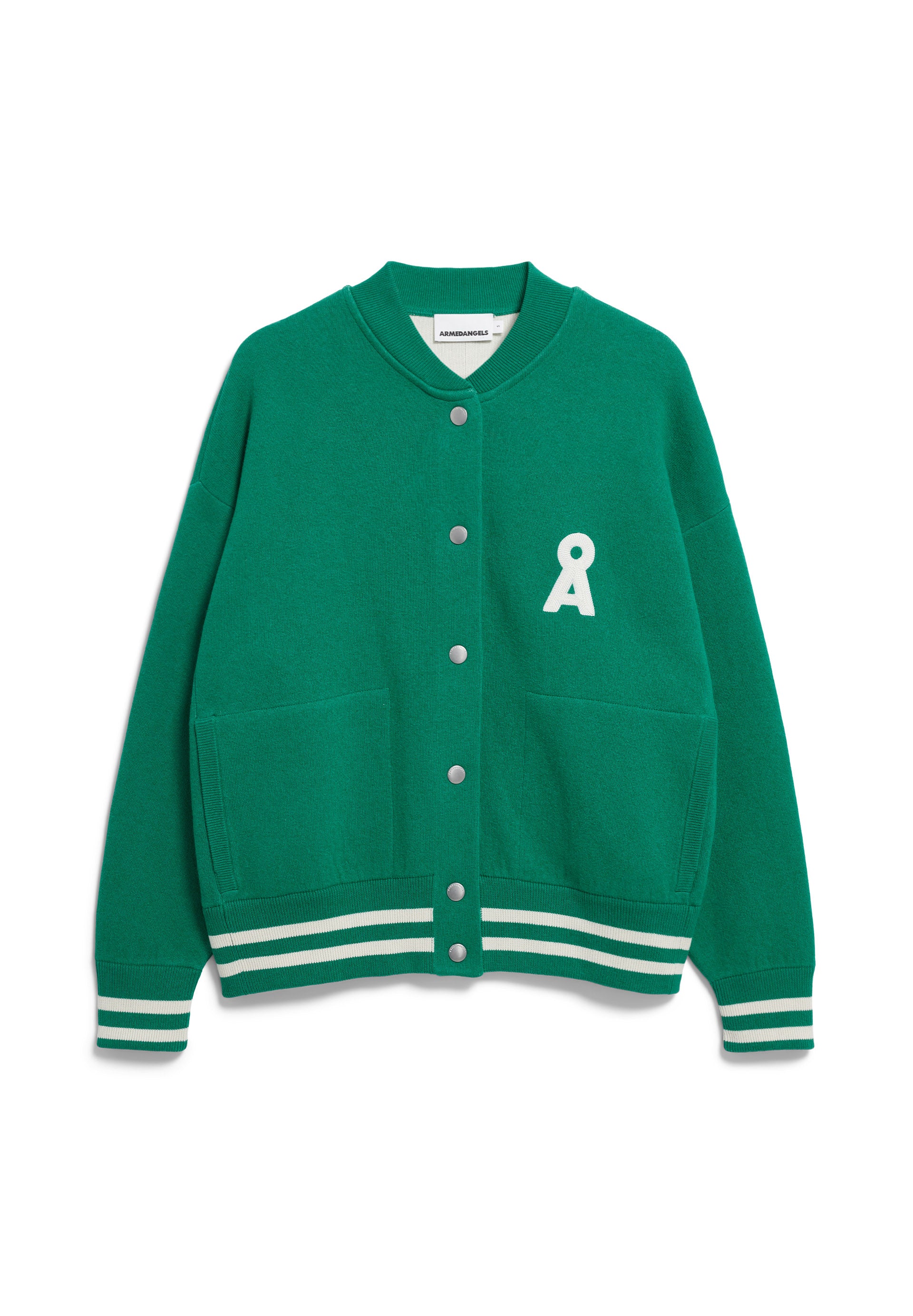 Armedangels Collegejacke aus Feinstrick AALISON