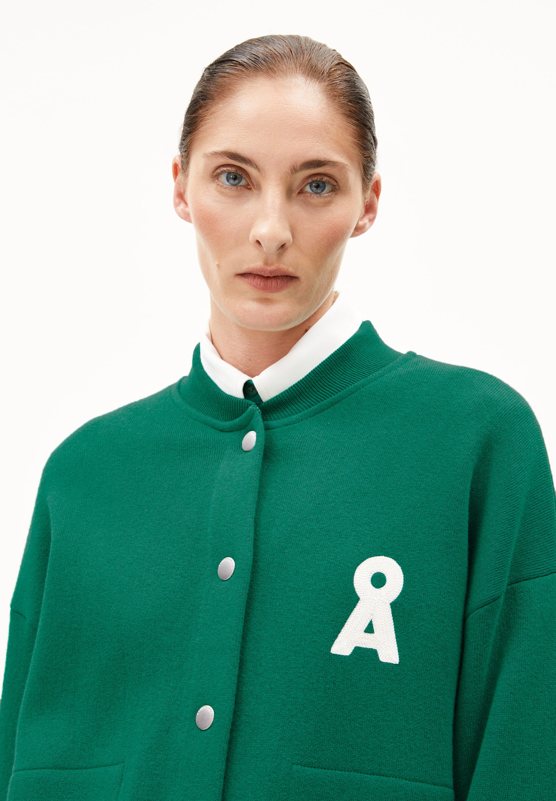 Armedangels Collegejacke aus Feinstrick AALISON