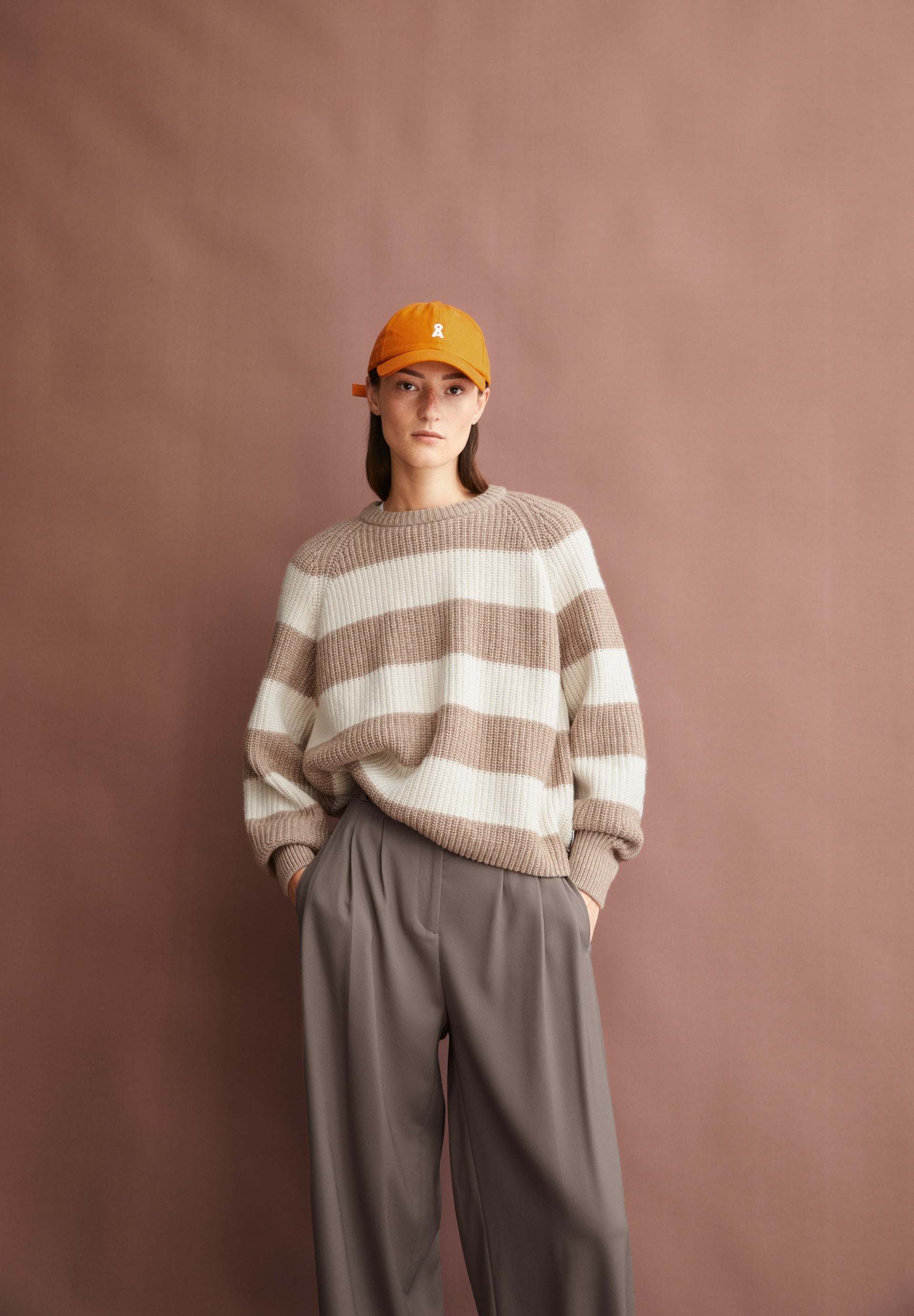 Armedangels Grobstrickpullover KAAGI STRIPES