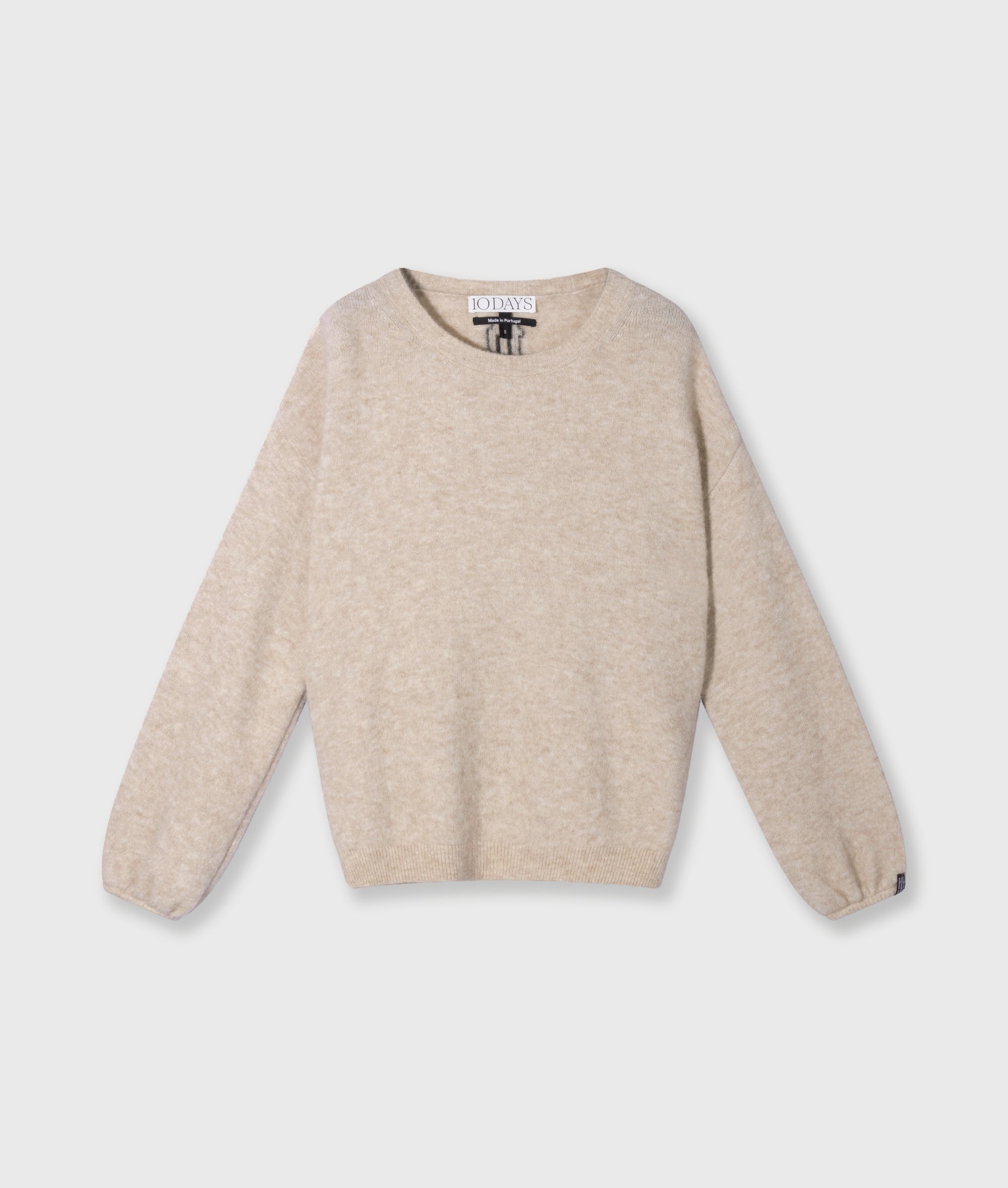 10Days Pullover soft round neck sweater knit