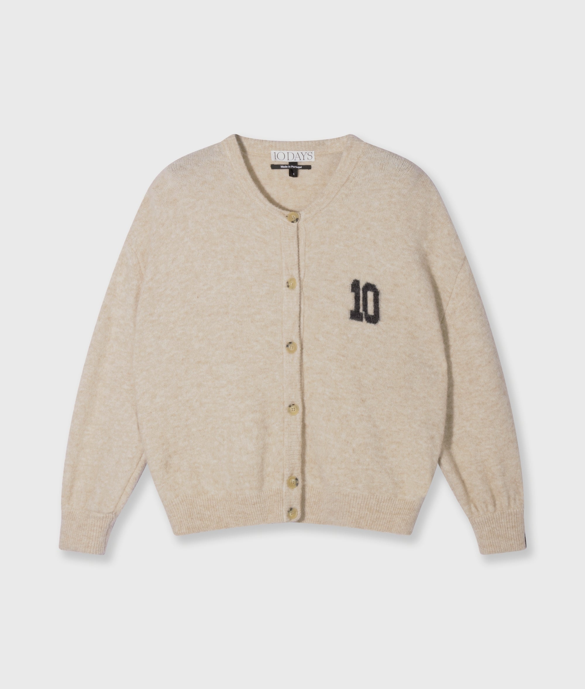 10 Days weicher Baseball-Strickcardigan
